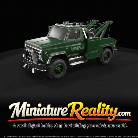 heavy-duty tow/wrecker truck