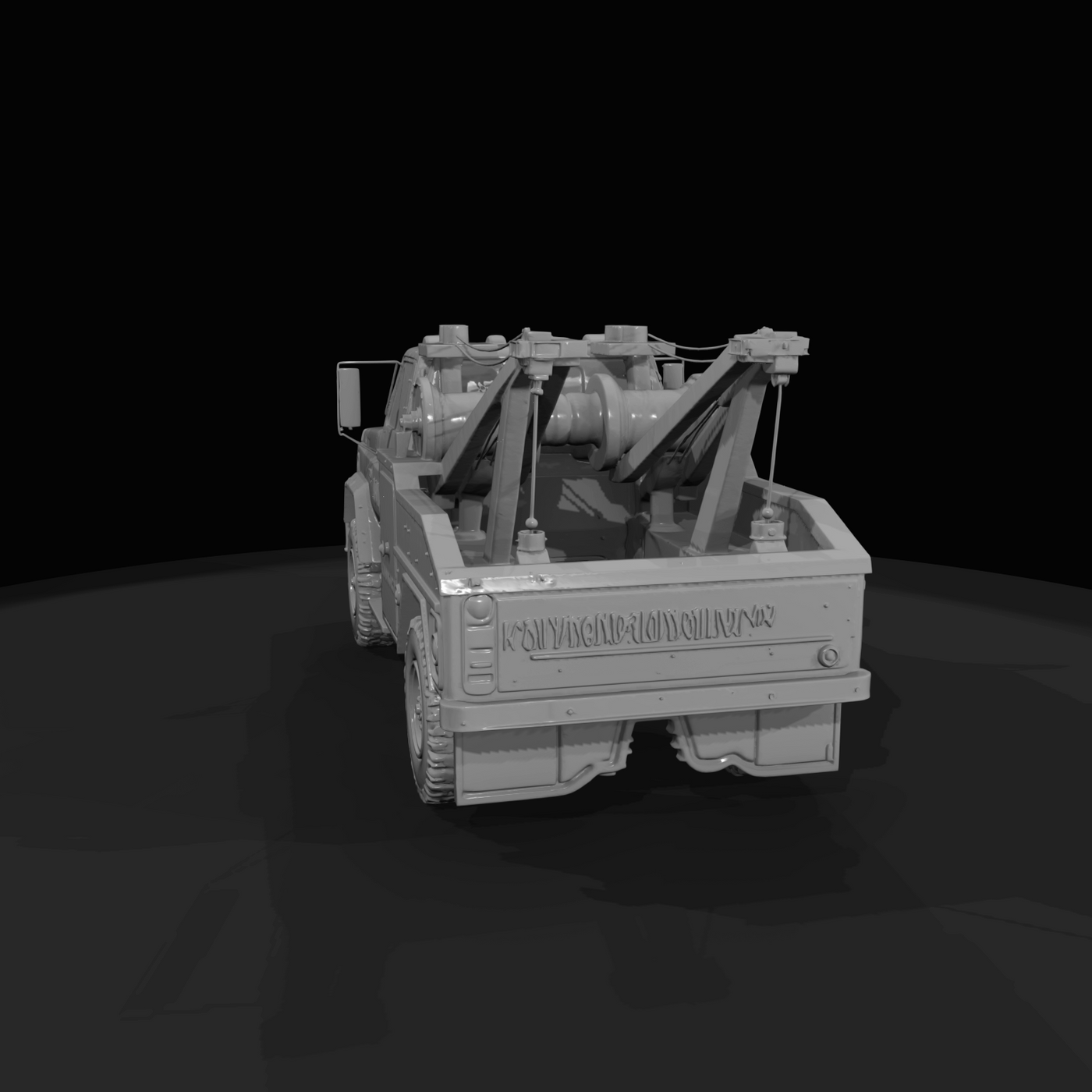 heavy-duty tow/wrecker truck