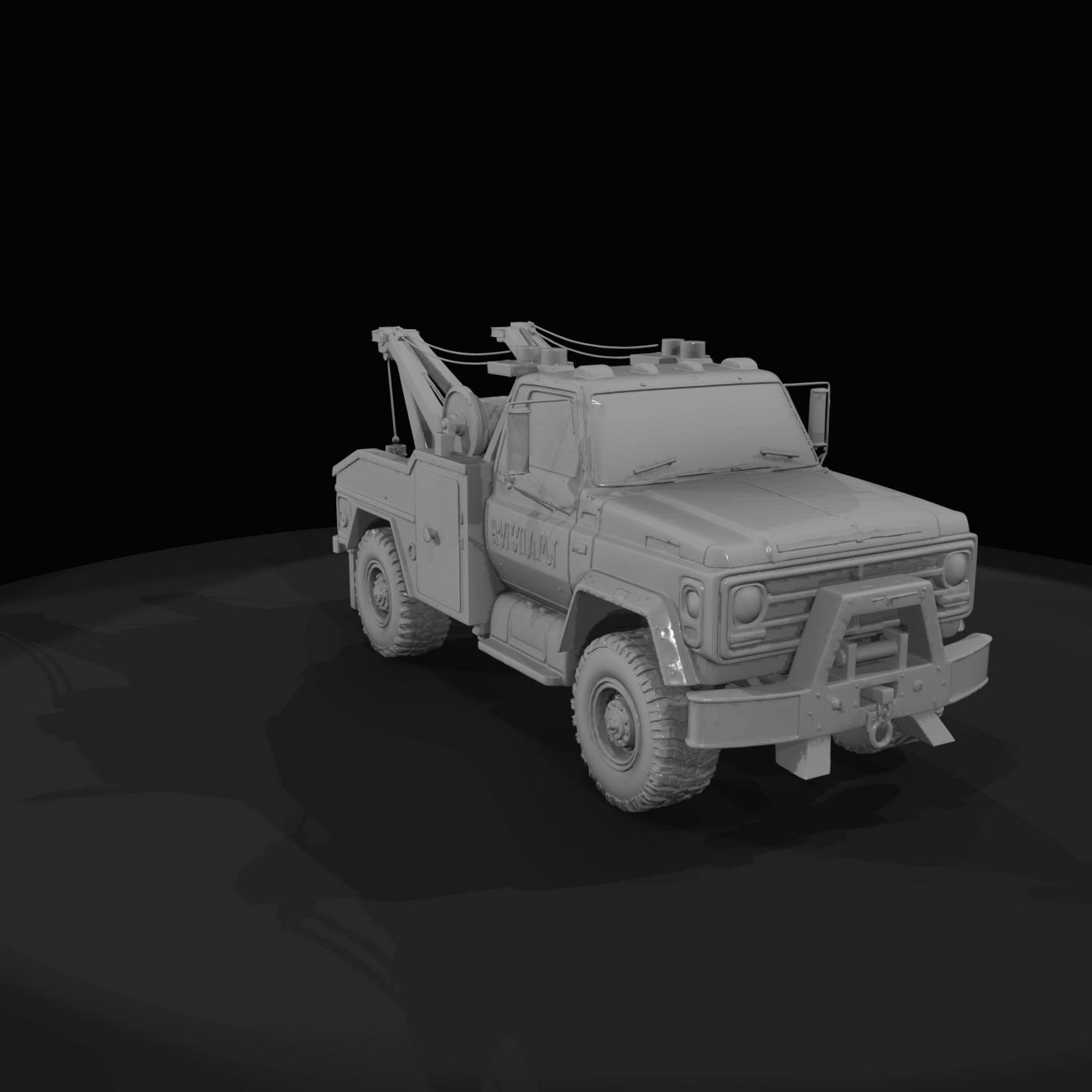 mid-size service tow truck / recovery vehicle