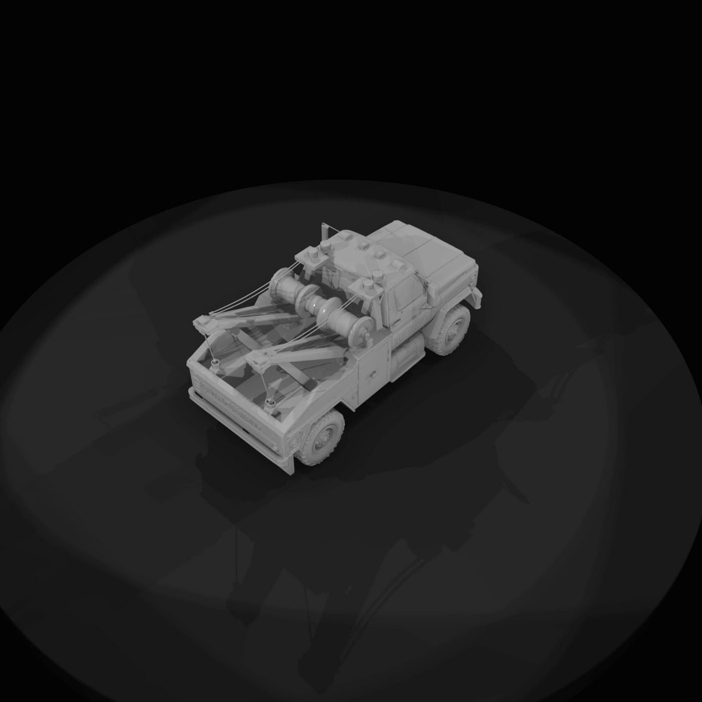 heavy-duty tow/wrecker truck