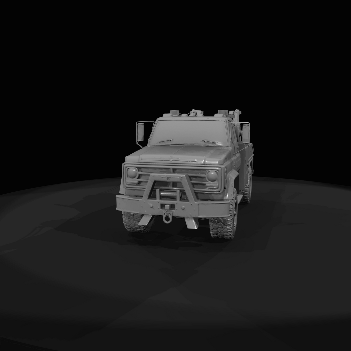 heavy-duty tow/wrecker truck