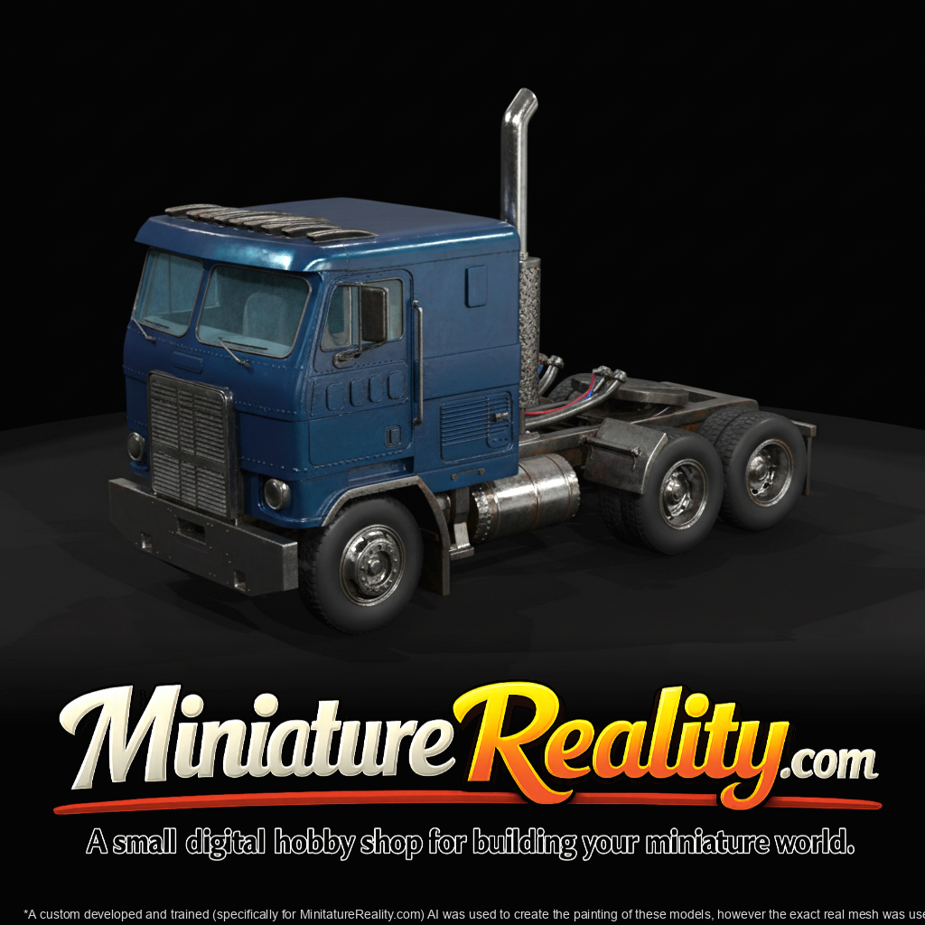 cab-over semi tractor (tractor unit)