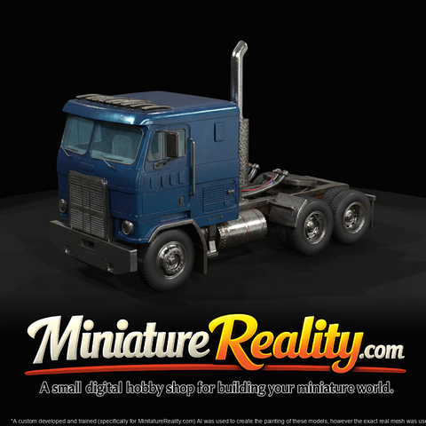 cab-over semi tractor (tractor unit)