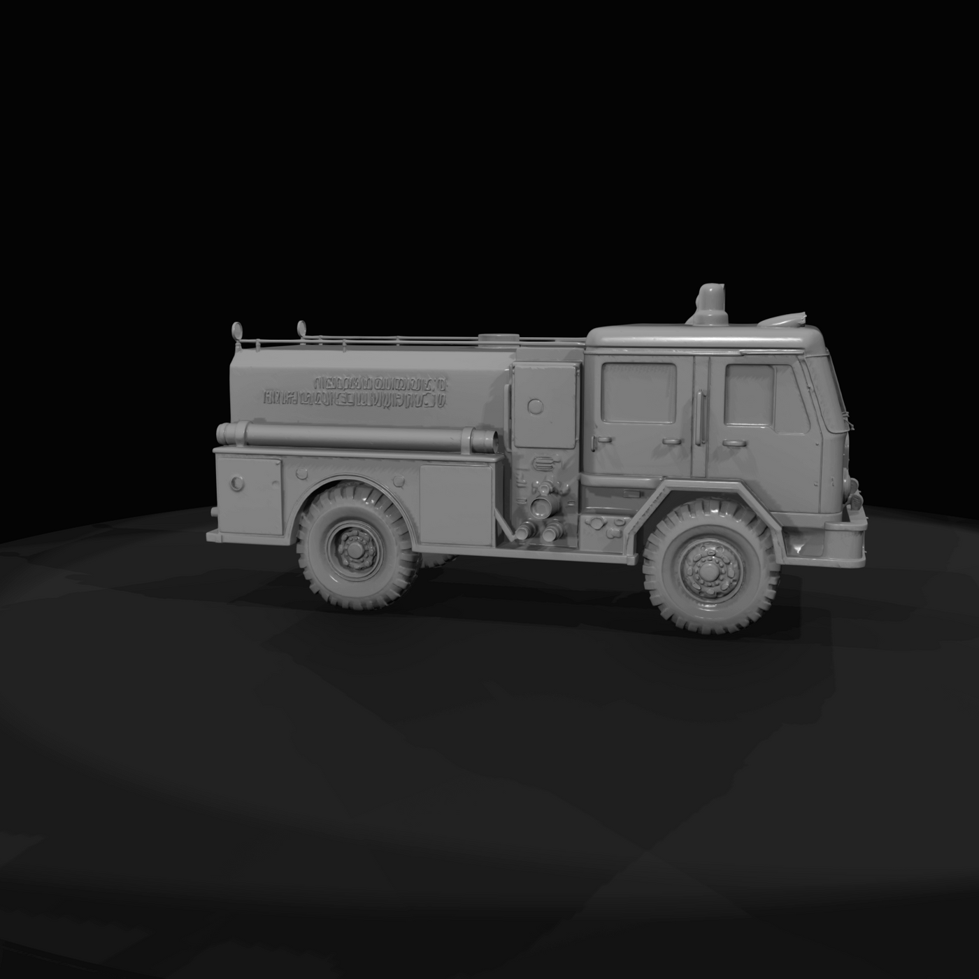 Airport Crash Tender Airport Fire Truck (1970s)