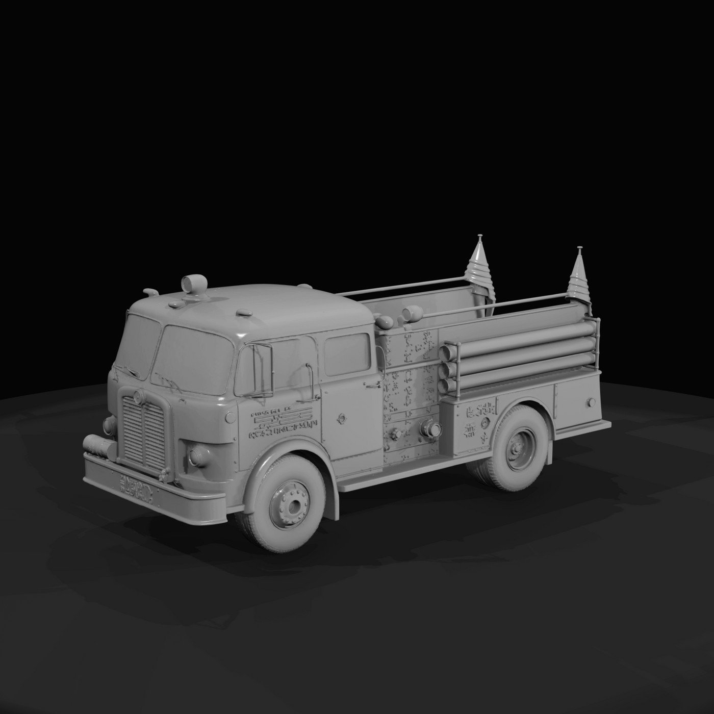1960's Firetruck Small