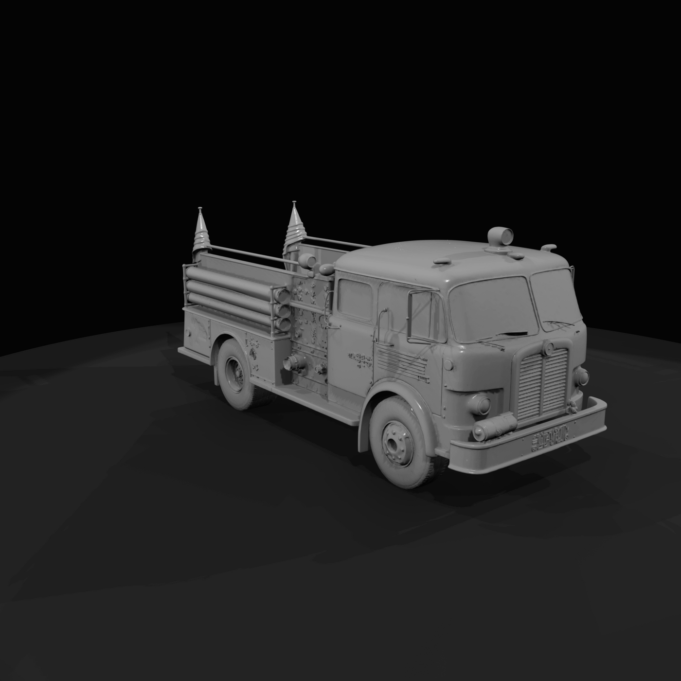 1960's Firetruck Small