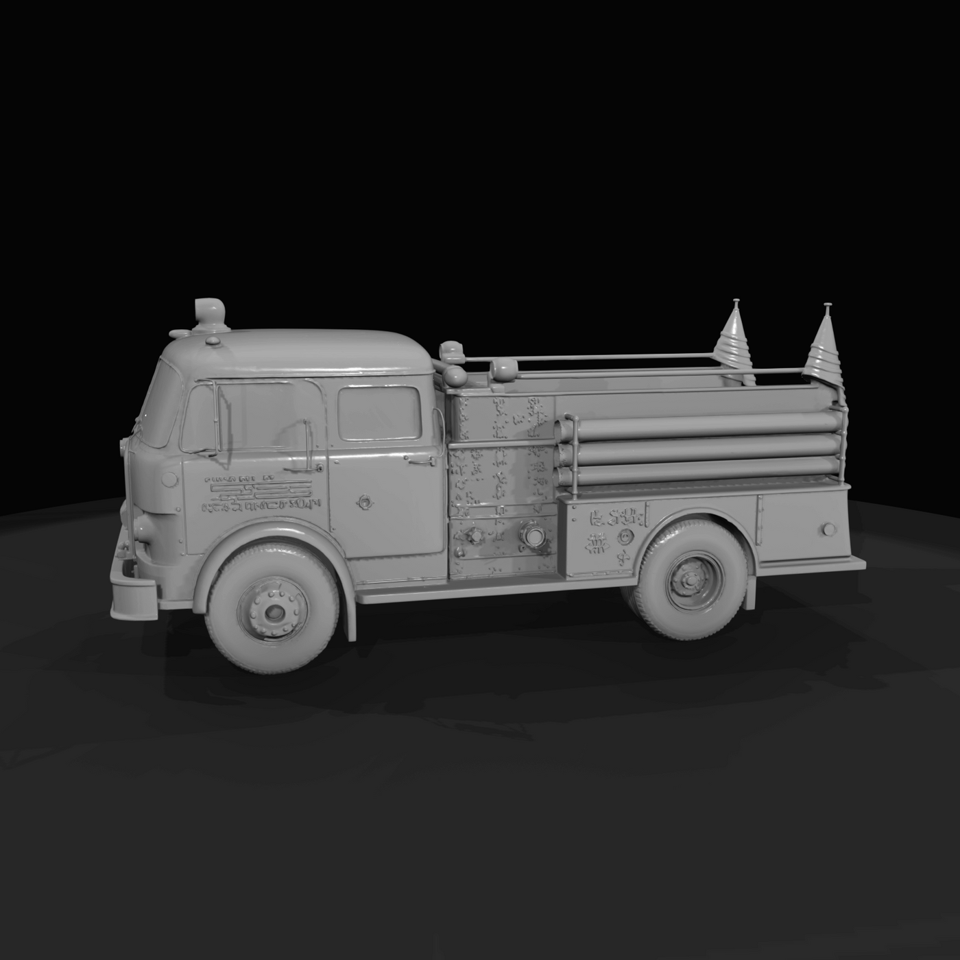 1960's Firetruck Small