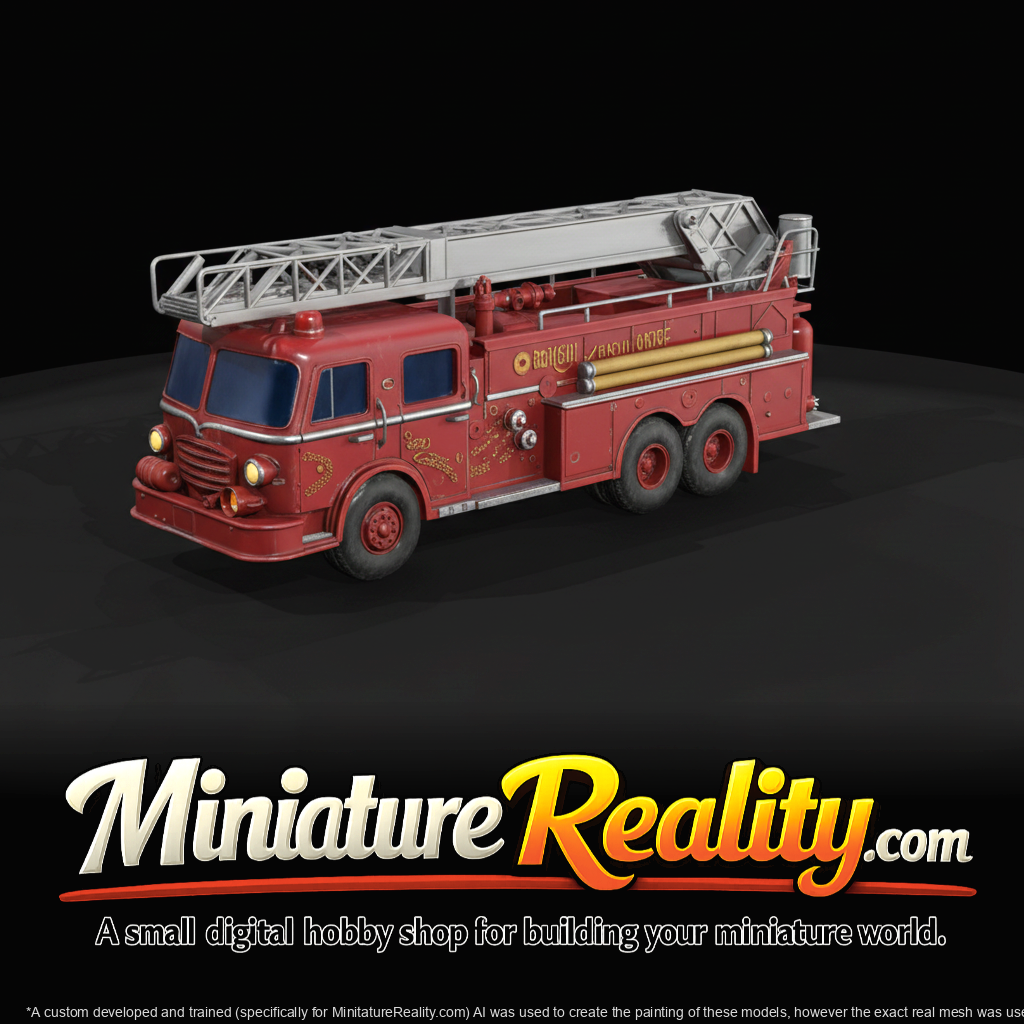 Ladder Fire Truck