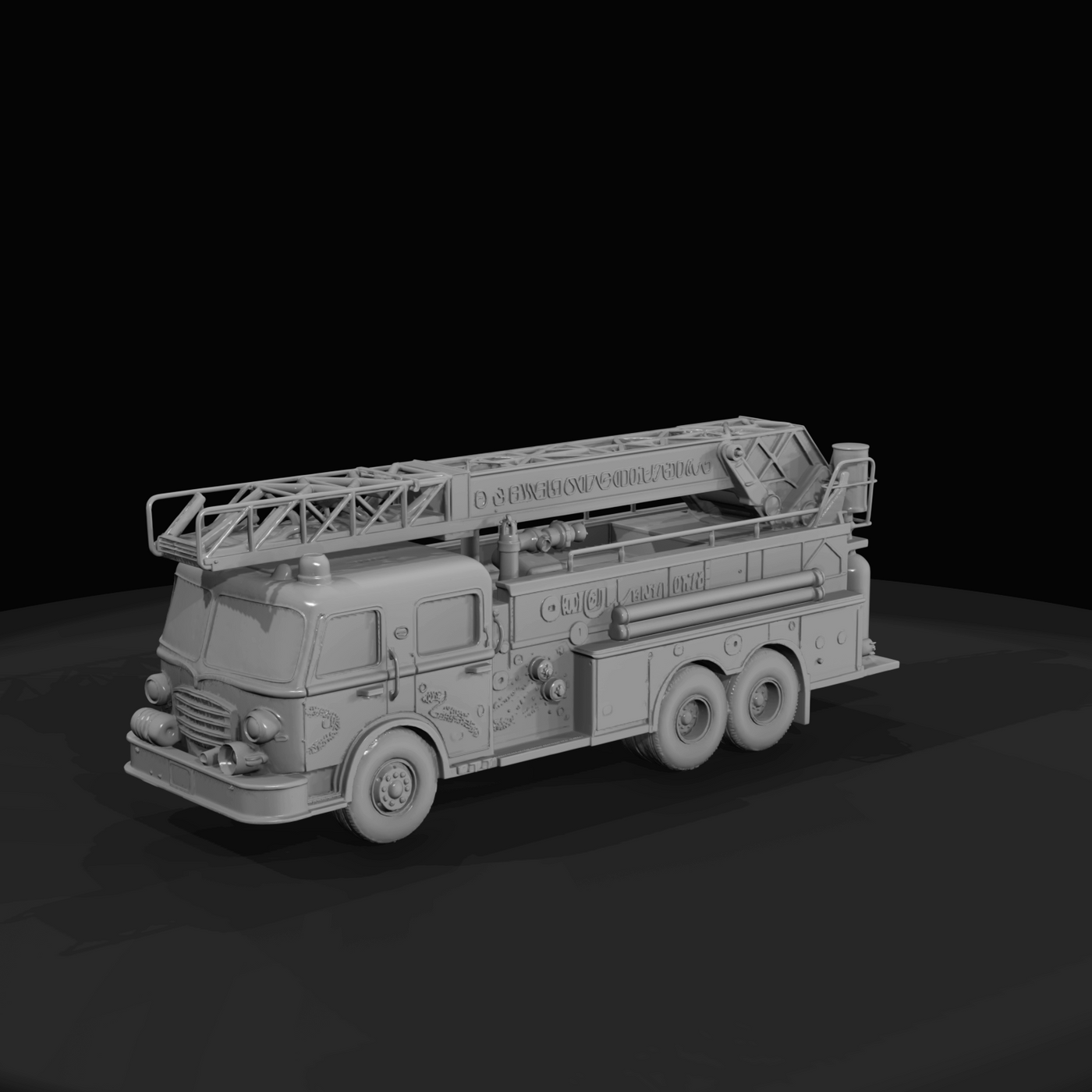 Ladder Fire Truck