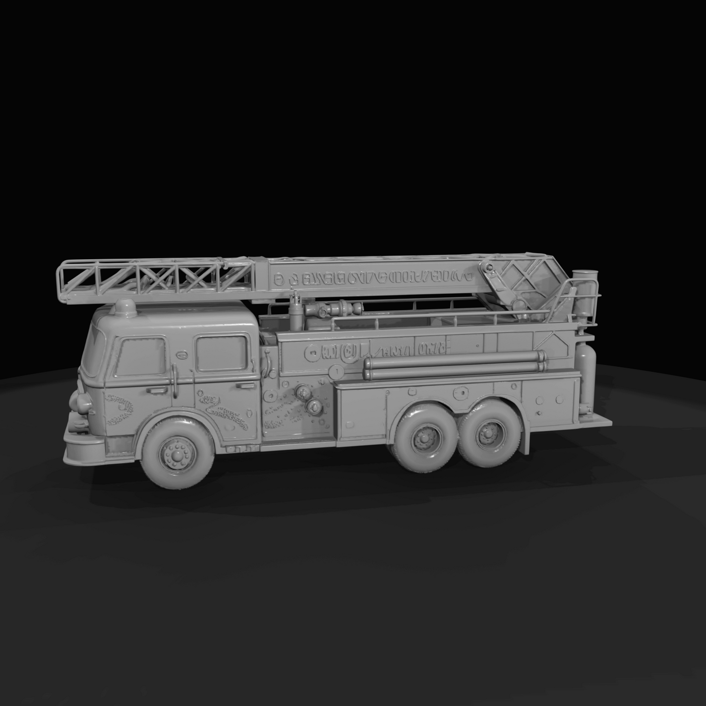 Ladder Fire Truck