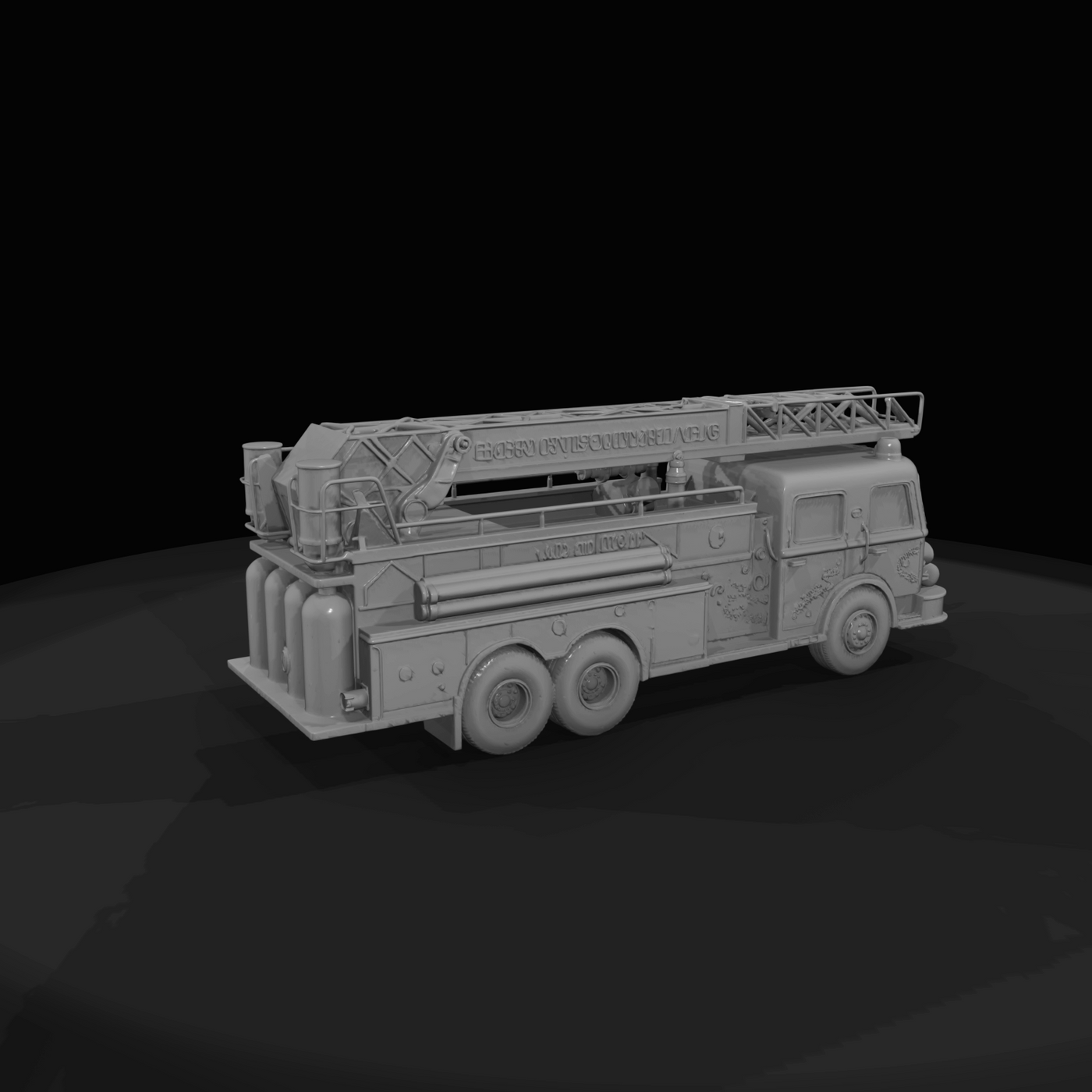 Ladder Fire Truck