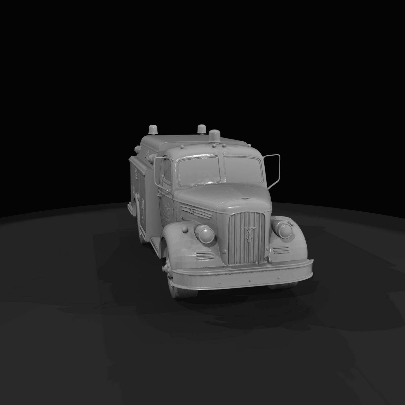 Fire Department Rescue Squad Truck (1940s-1950s)