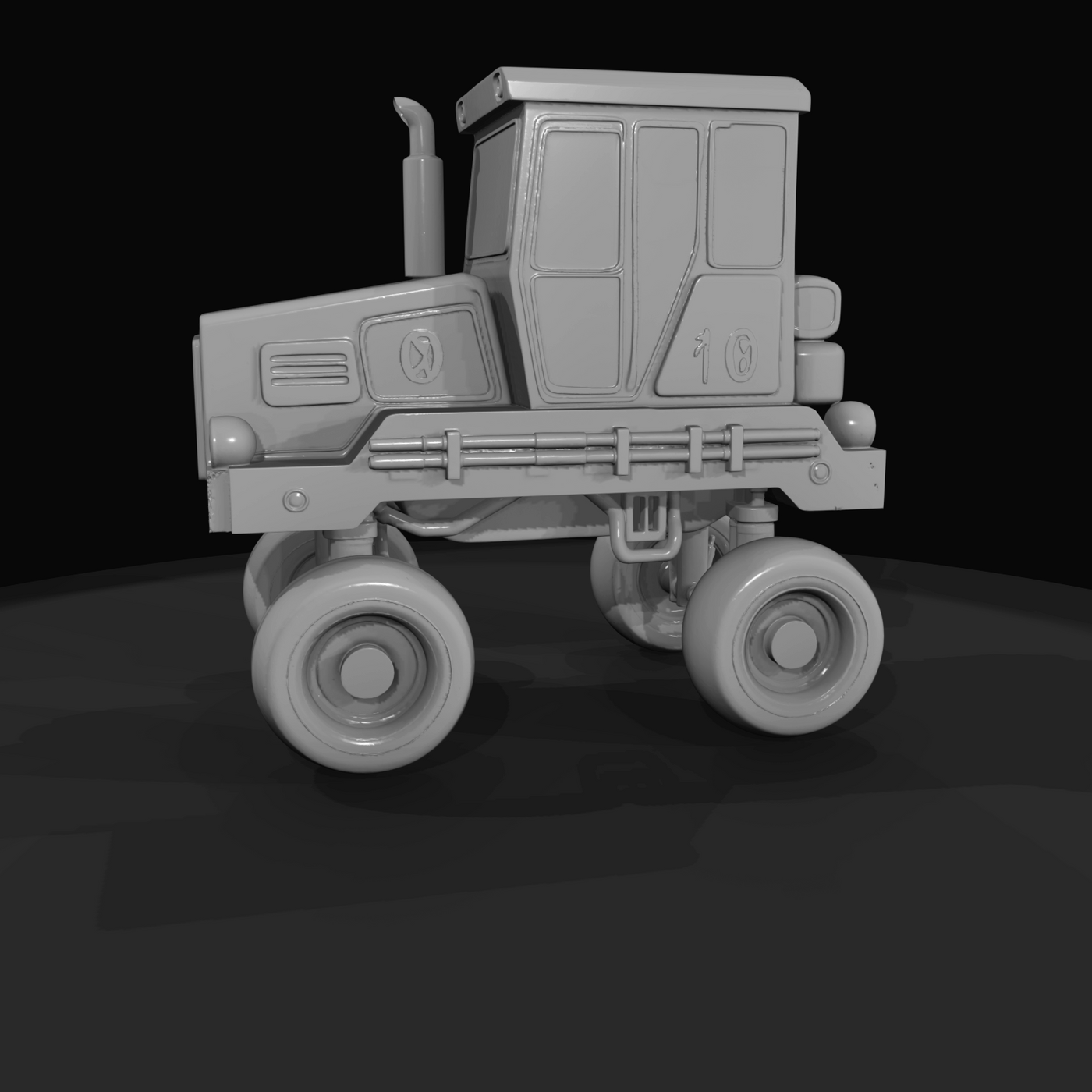 High Clearance Agricultural Industrial Vehicle (1980s)