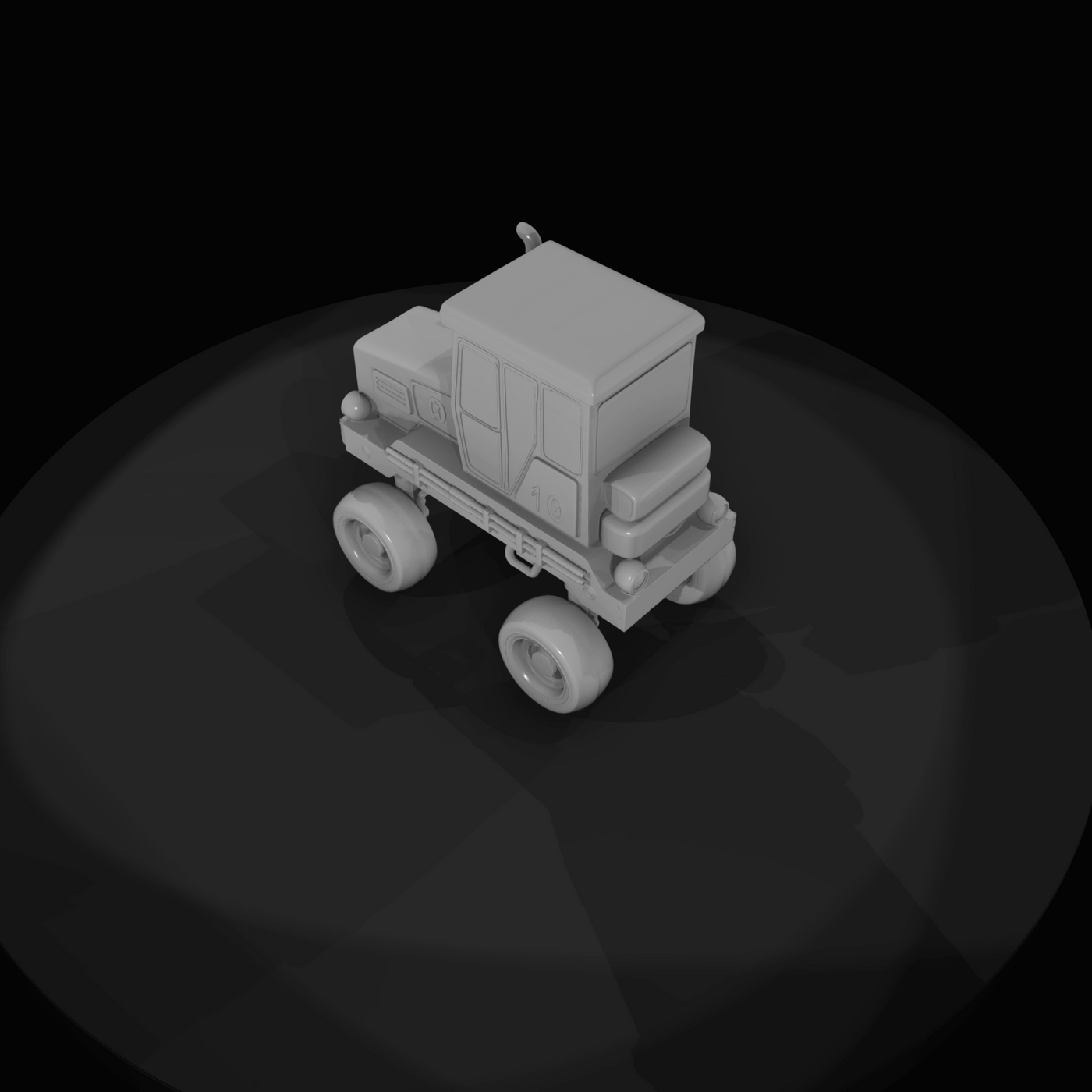 High Clearance Agricultural Industrial Vehicle (1980s)