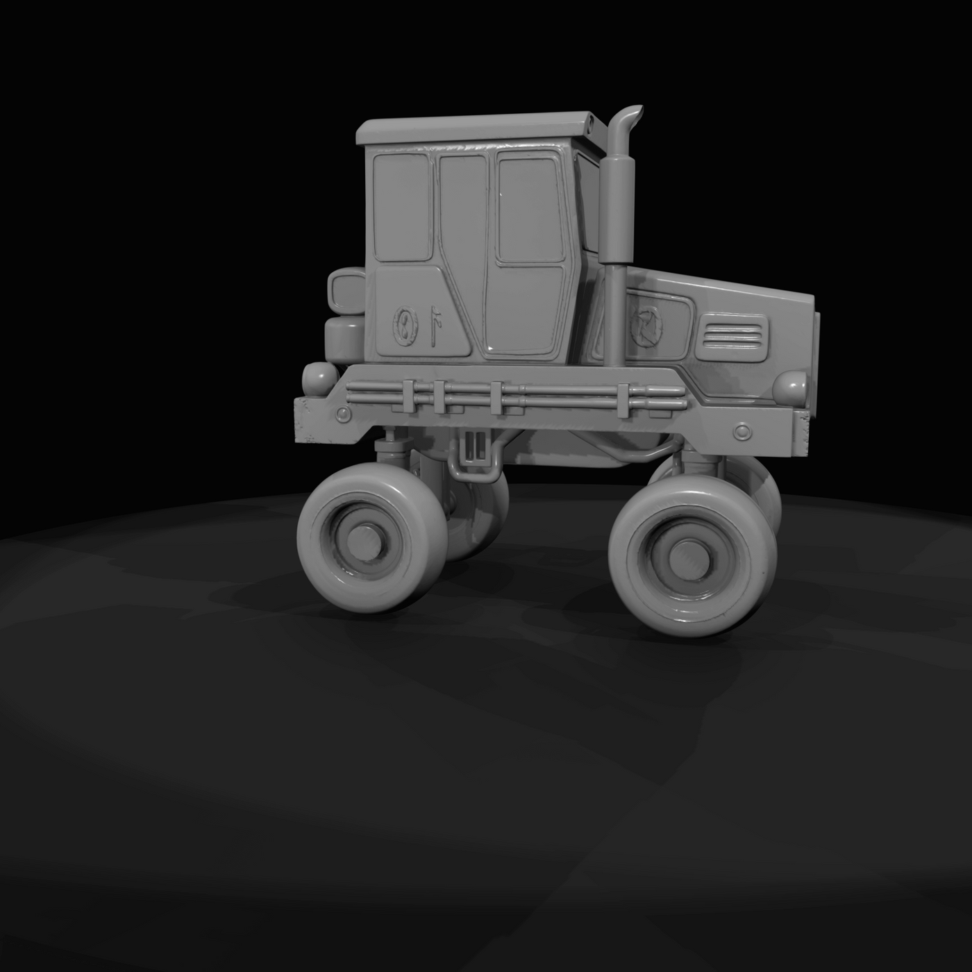 High Clearance Agricultural Industrial Vehicle (1980s)