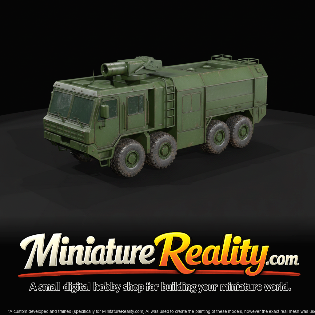 airport crash tender (ARFF) heavy rescue truck