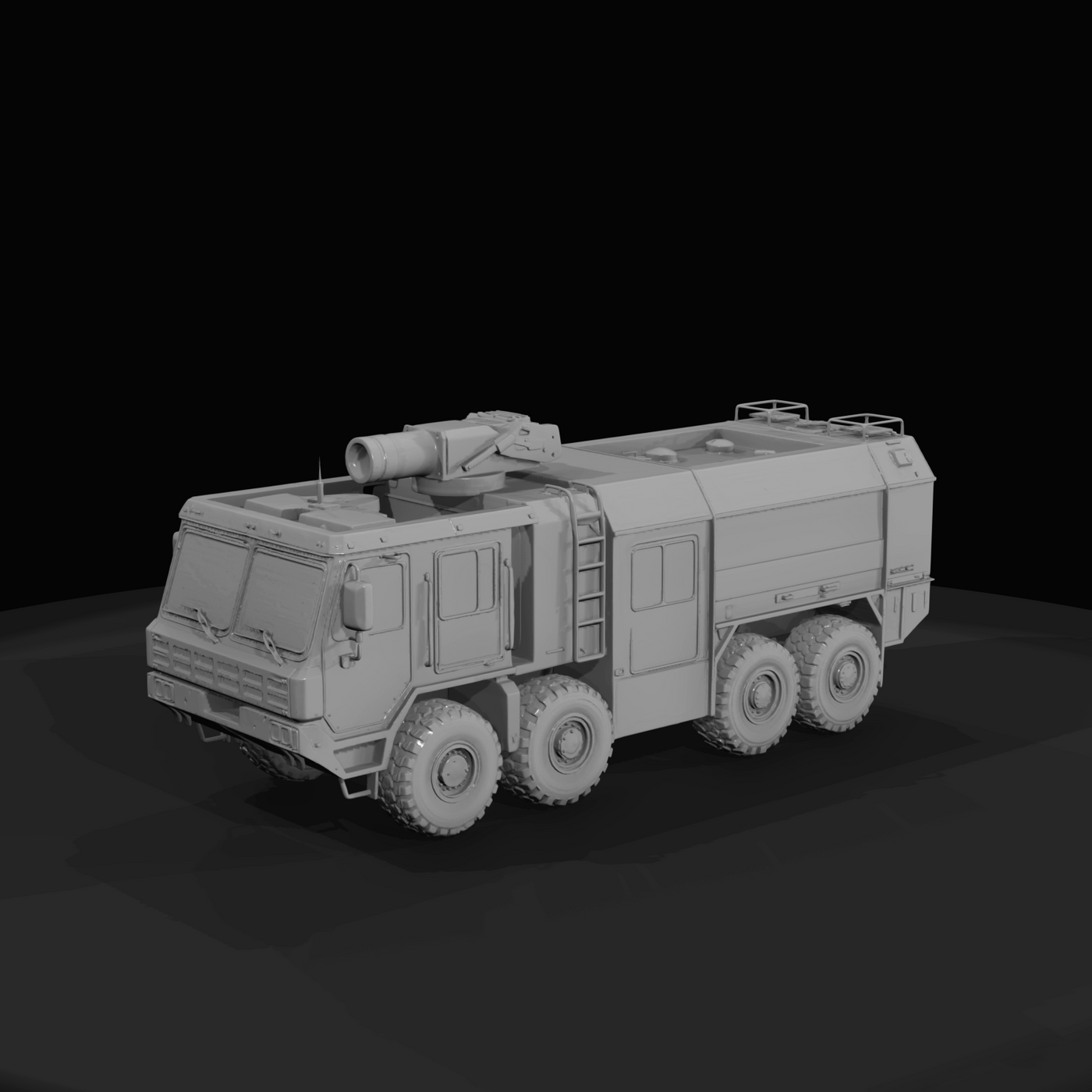 airport crash tender (ARFF) heavy rescue truck
