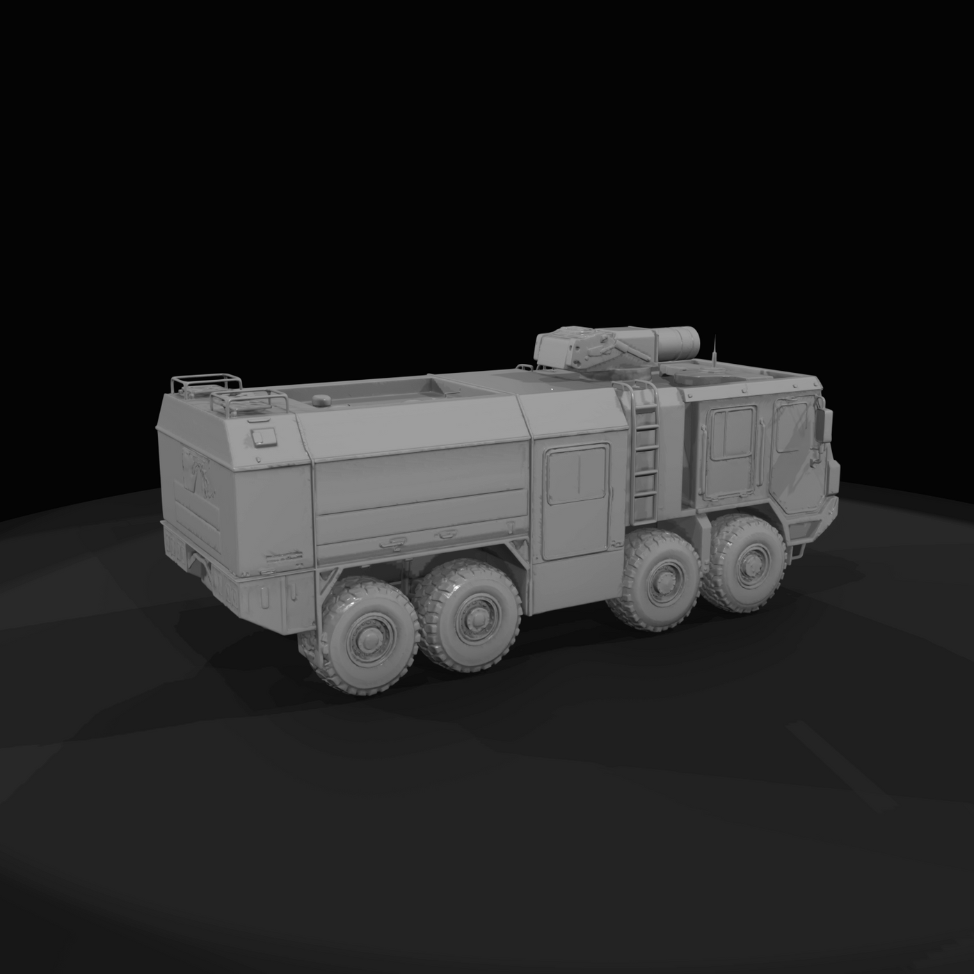 airport crash tender (ARFF) heavy rescue truck
