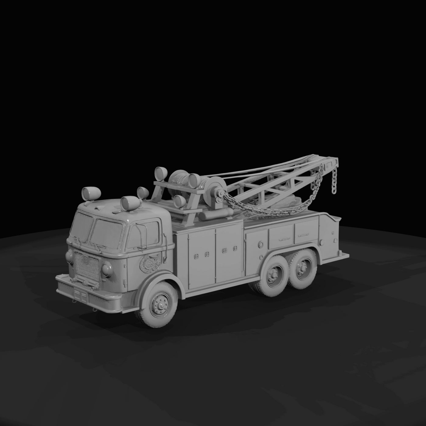 Heavy rescue tow truck (LA City Fire Department HU6)