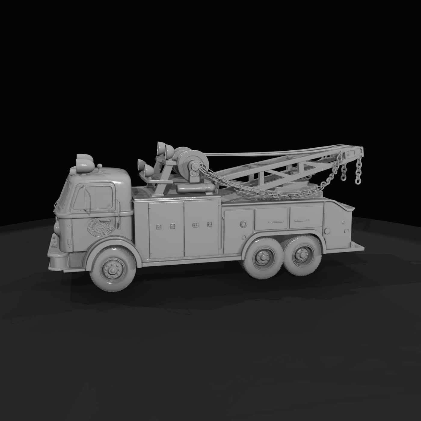Heavy rescue tow truck (LA City Fire Department HU6)