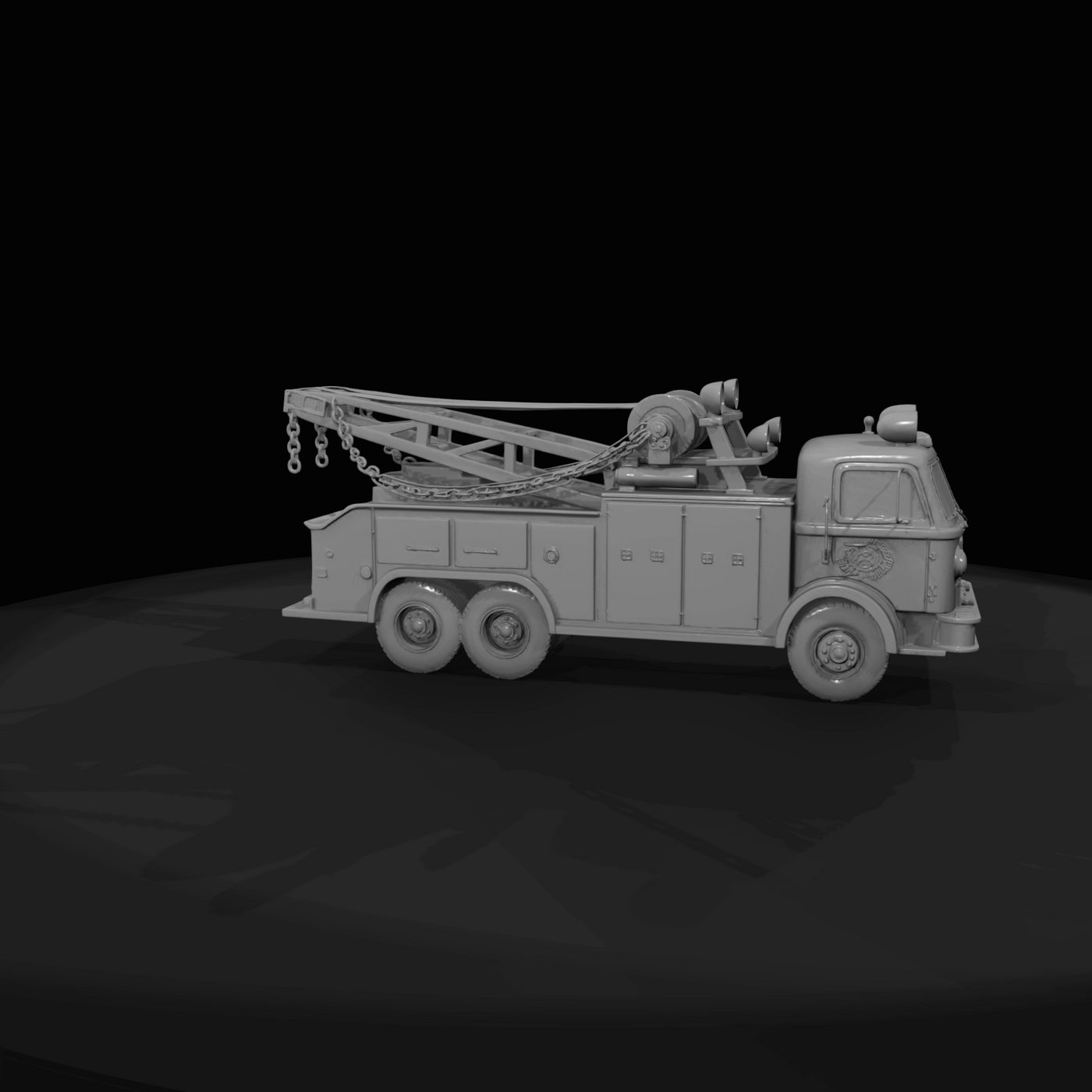 Heavy rescue tow truck (LA City Fire Department HU6)