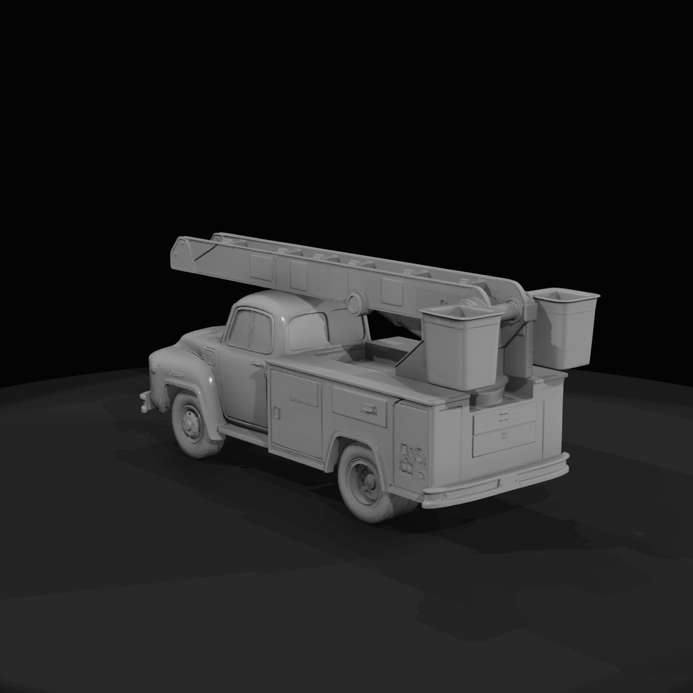 aerial/bucket fire/utility truck