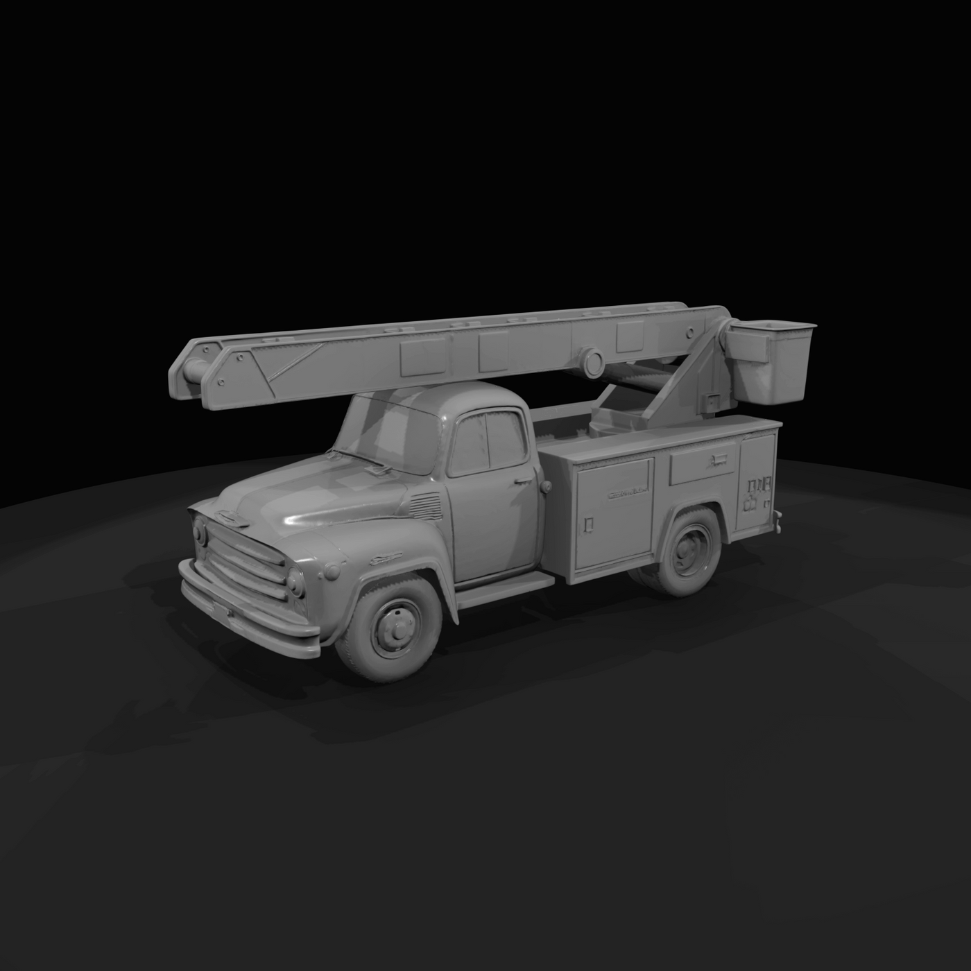 aerial/bucket fire/utility truck
