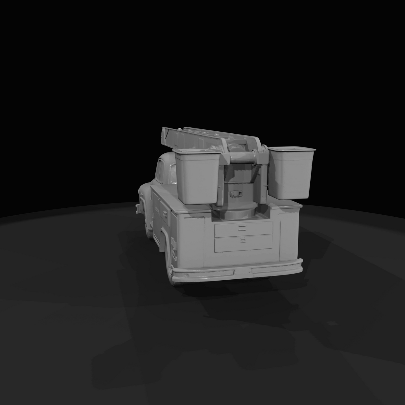 aerial/bucket fire/utility truck