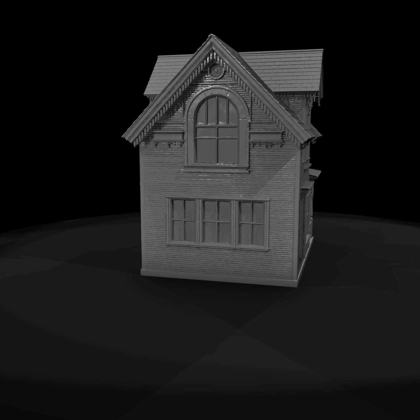 Victorian House Facade