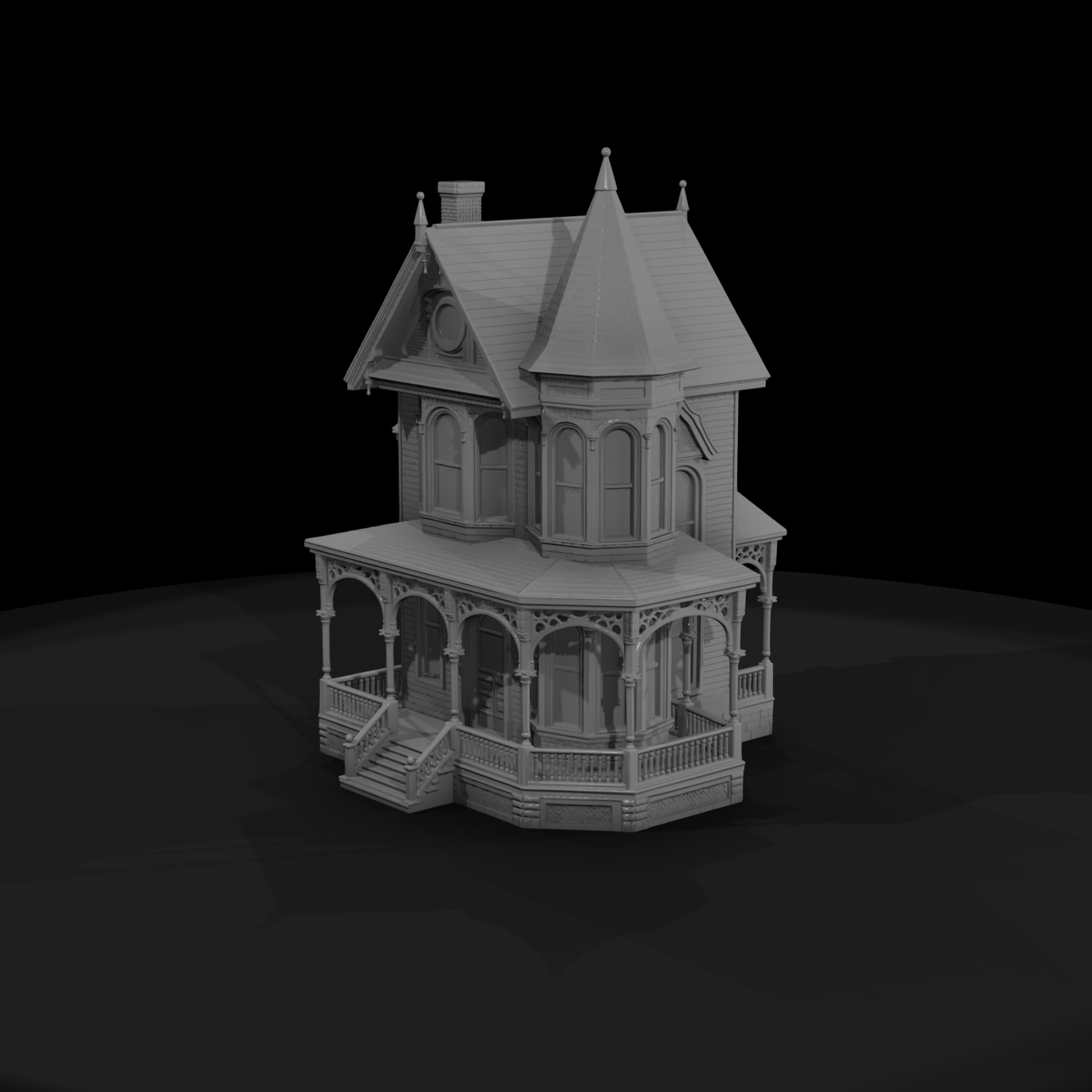 Victorian Turret & Bay Façade