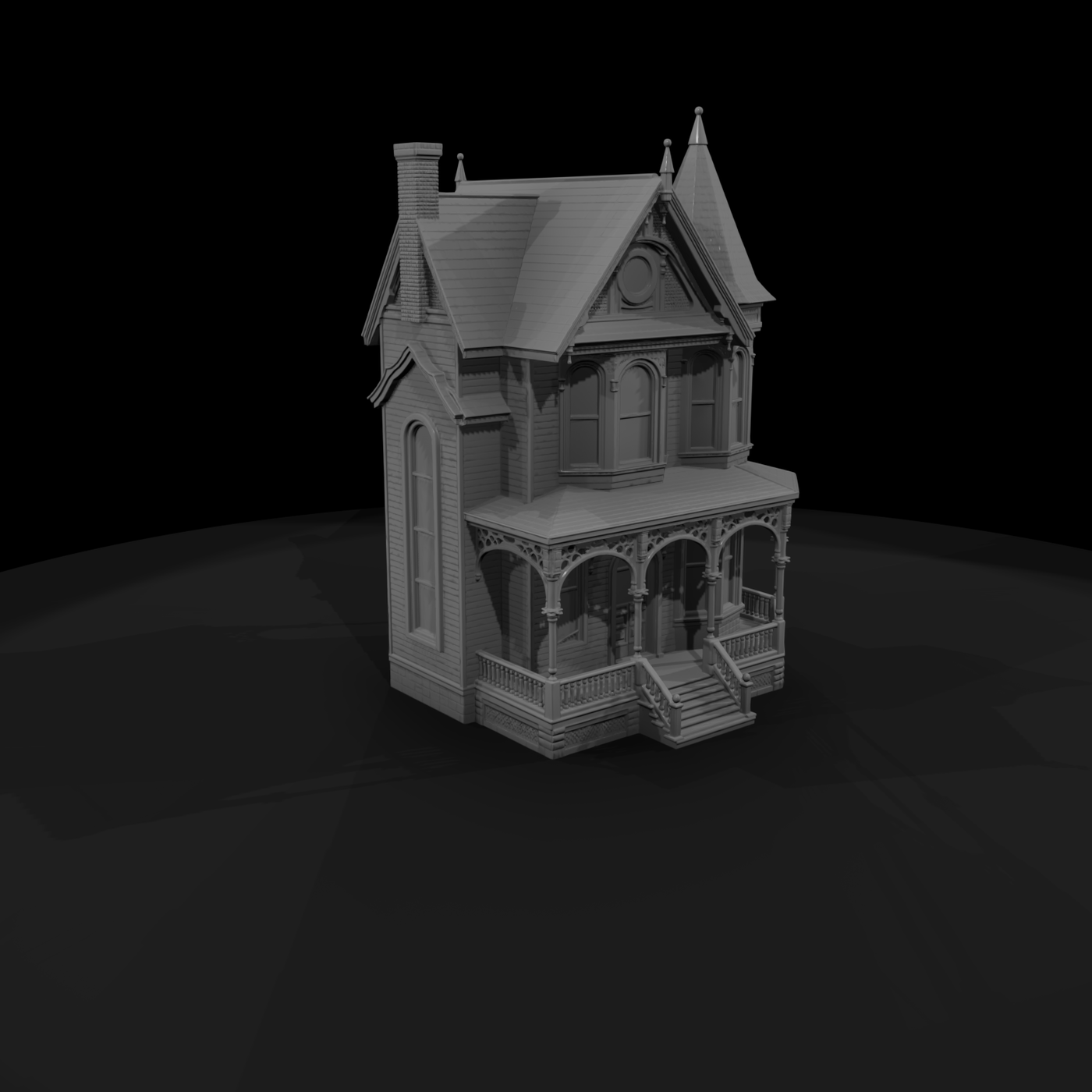 Victorian Turret & Bay Façade