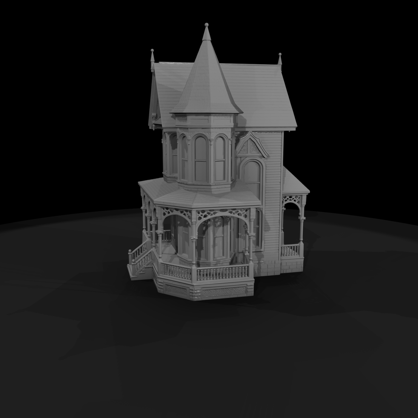 Victorian Turret & Bay Façade