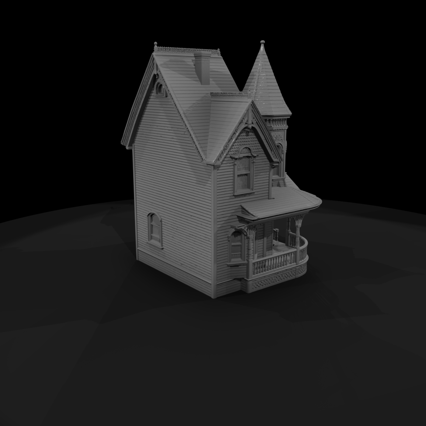 Victorian House Facade