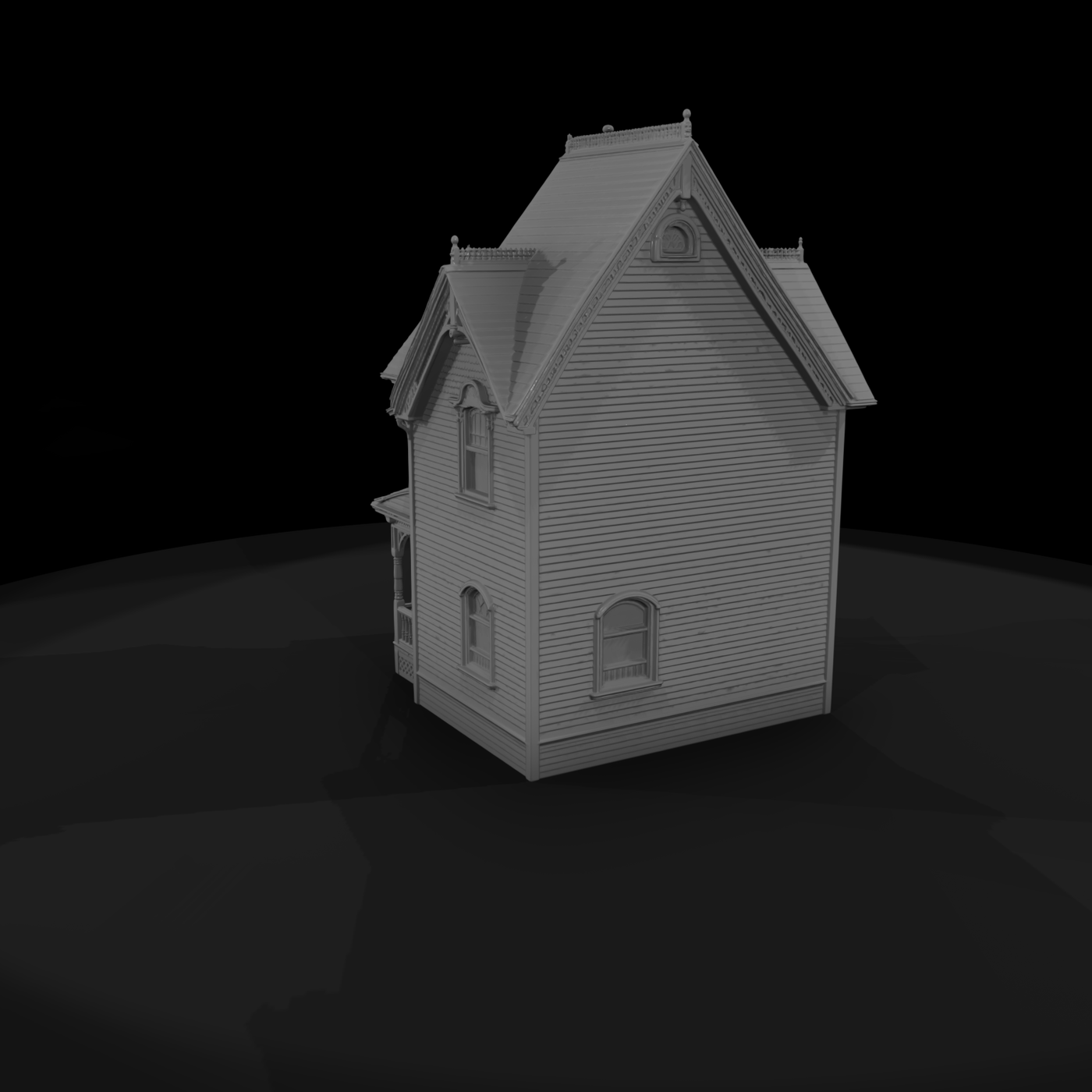 Victorian House Facade