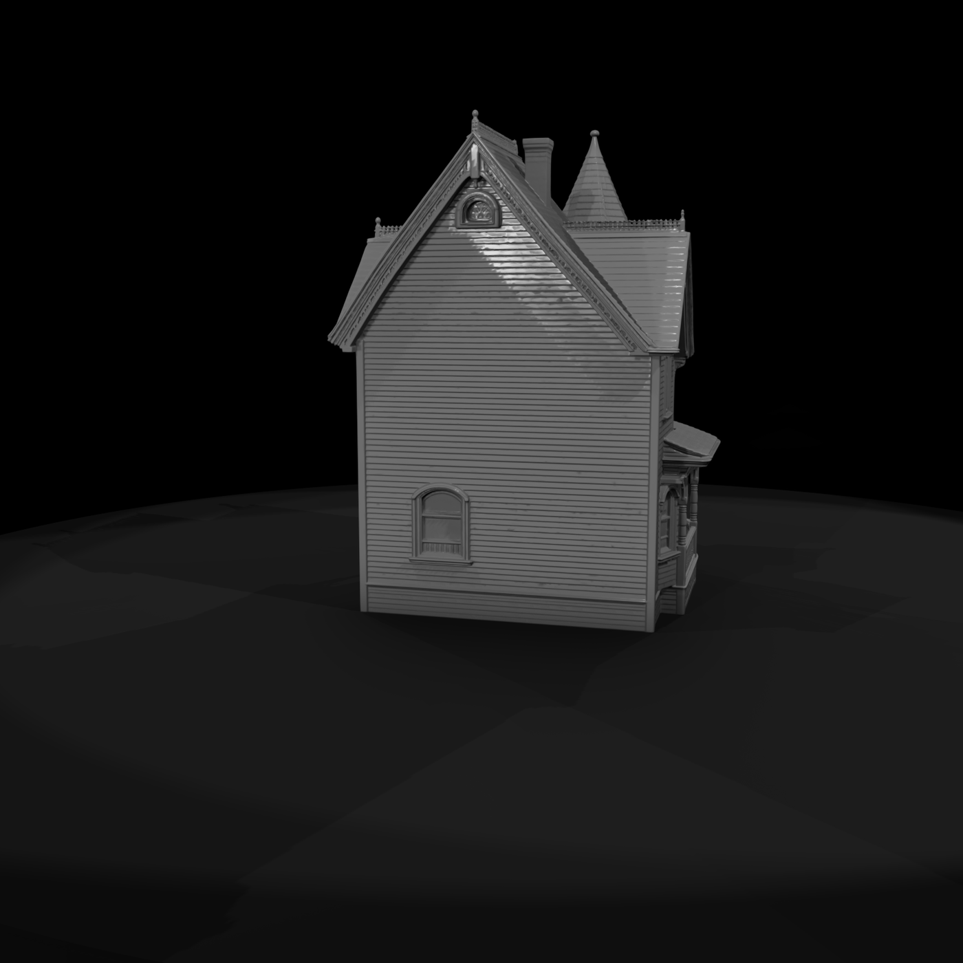 Victorian House Facade