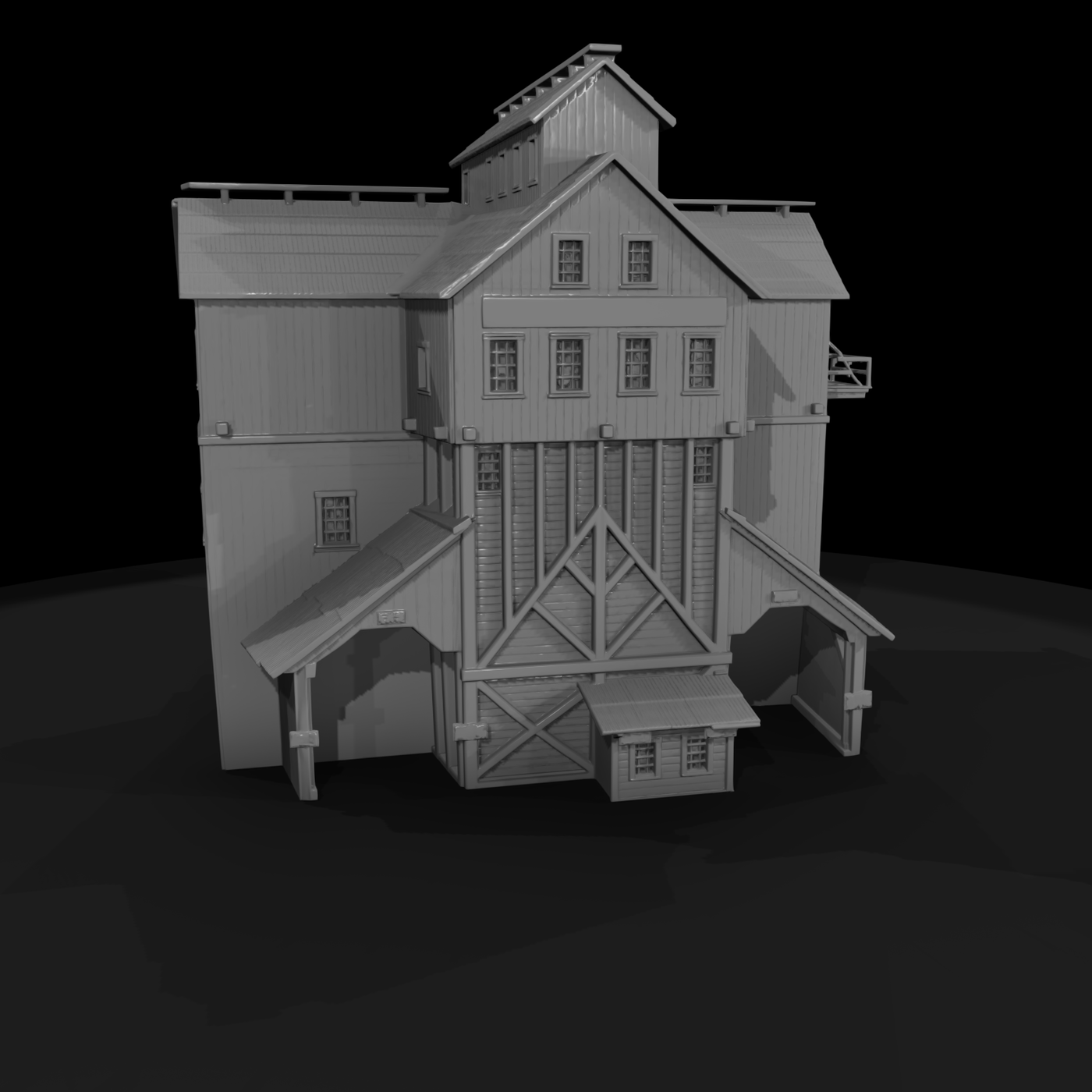 1920s Industrial Mill Building