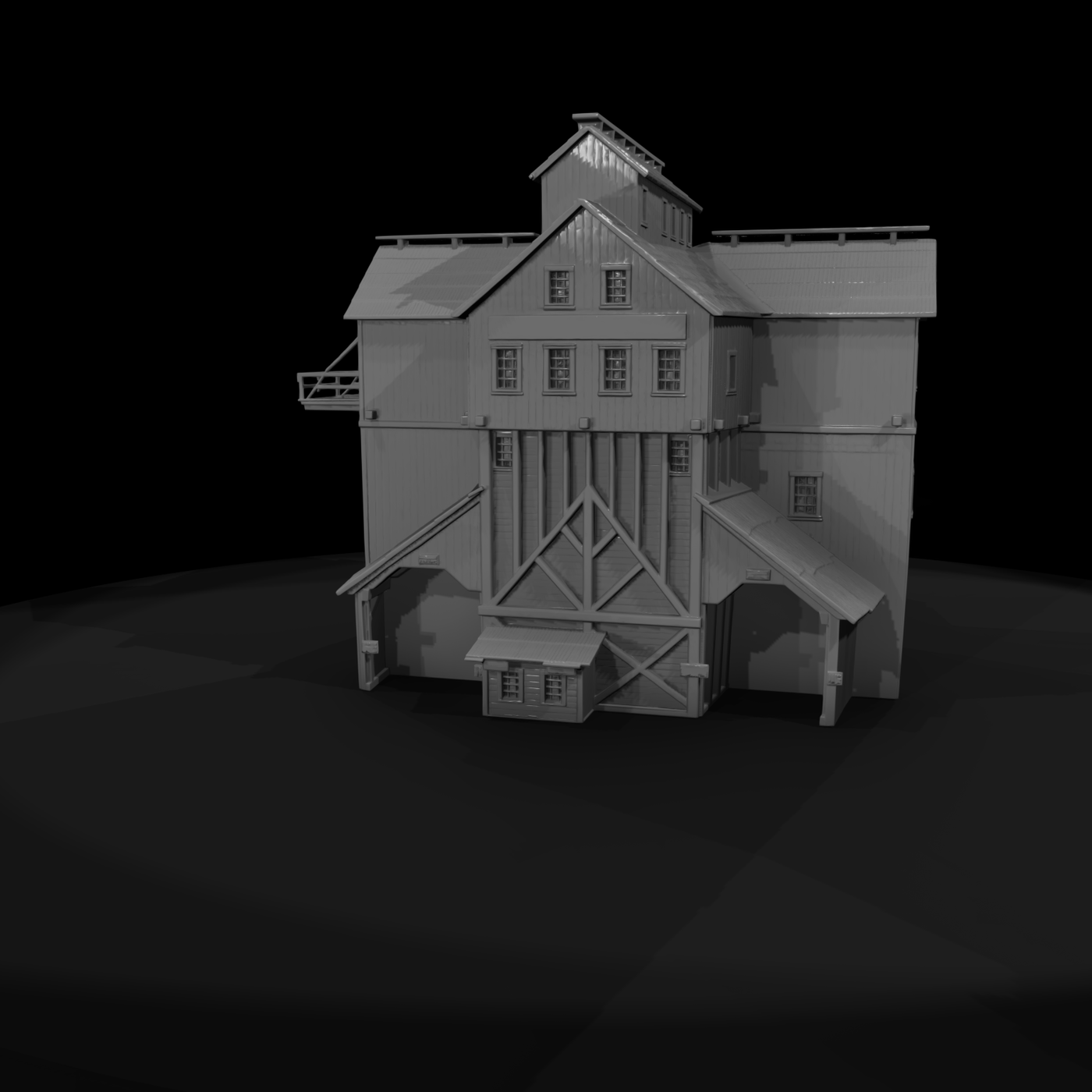 1920s Industrial Mill Building