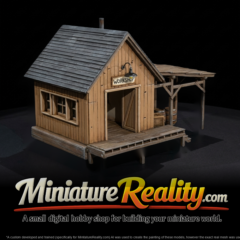 Wooden Workshop Shed