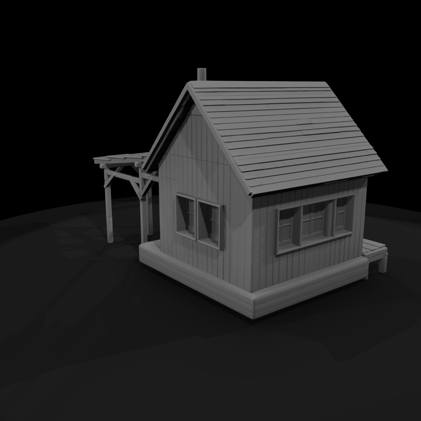 Wooden Workshop Shed