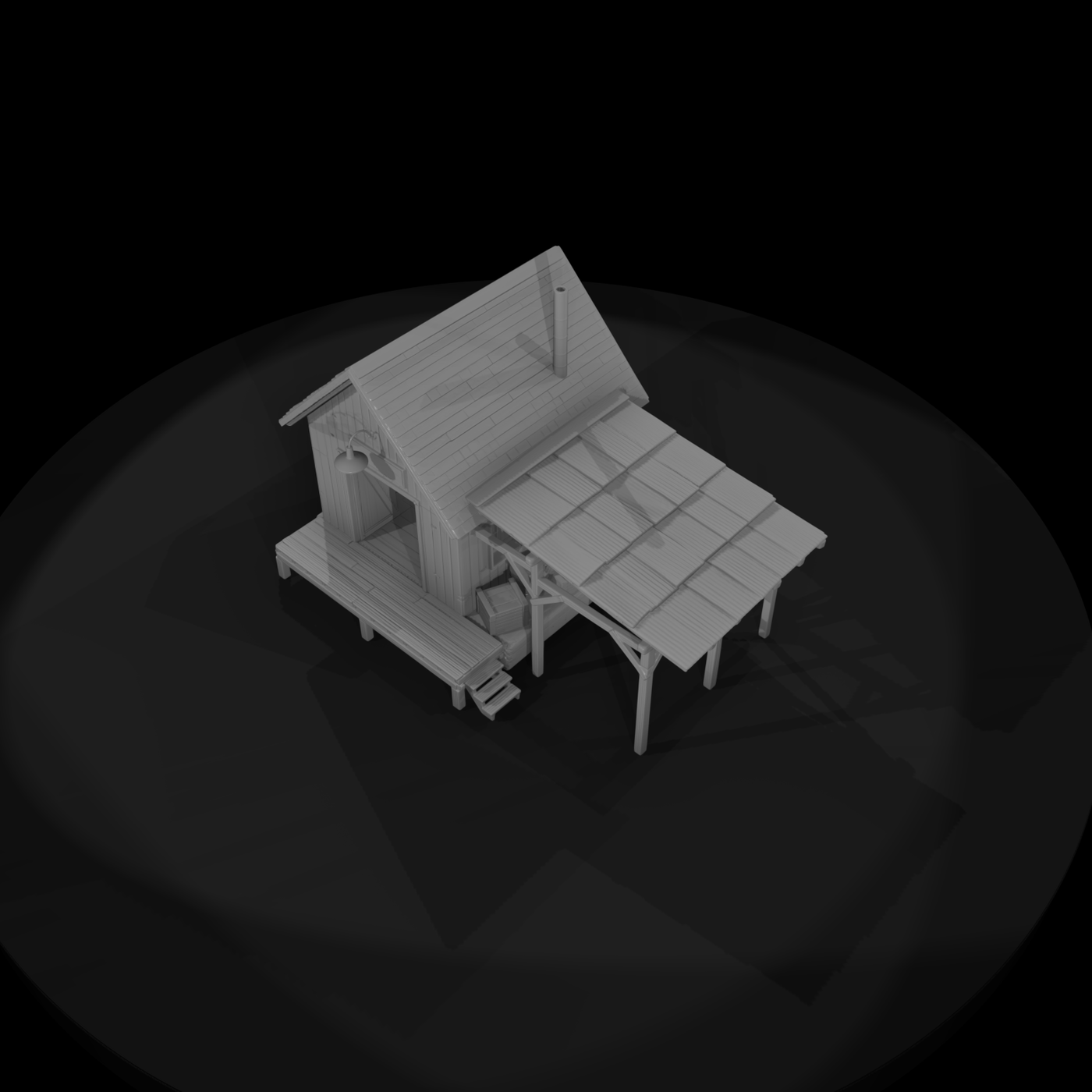 Wooden Workshop Shed