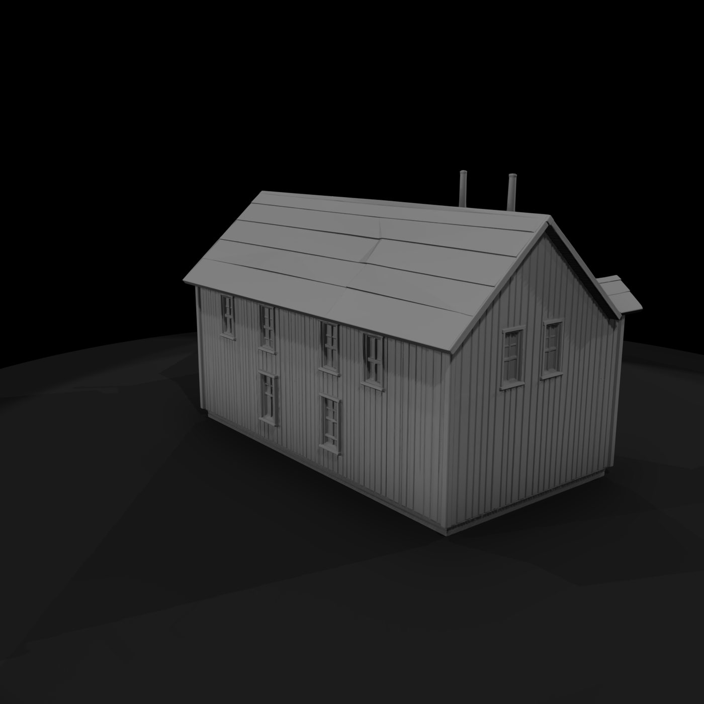 Small-Town Depot Building