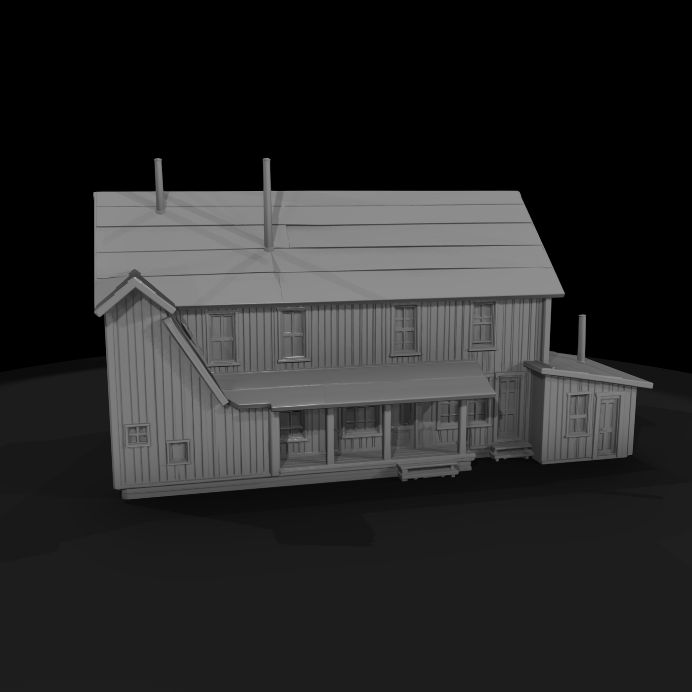 Small-Town Depot Building