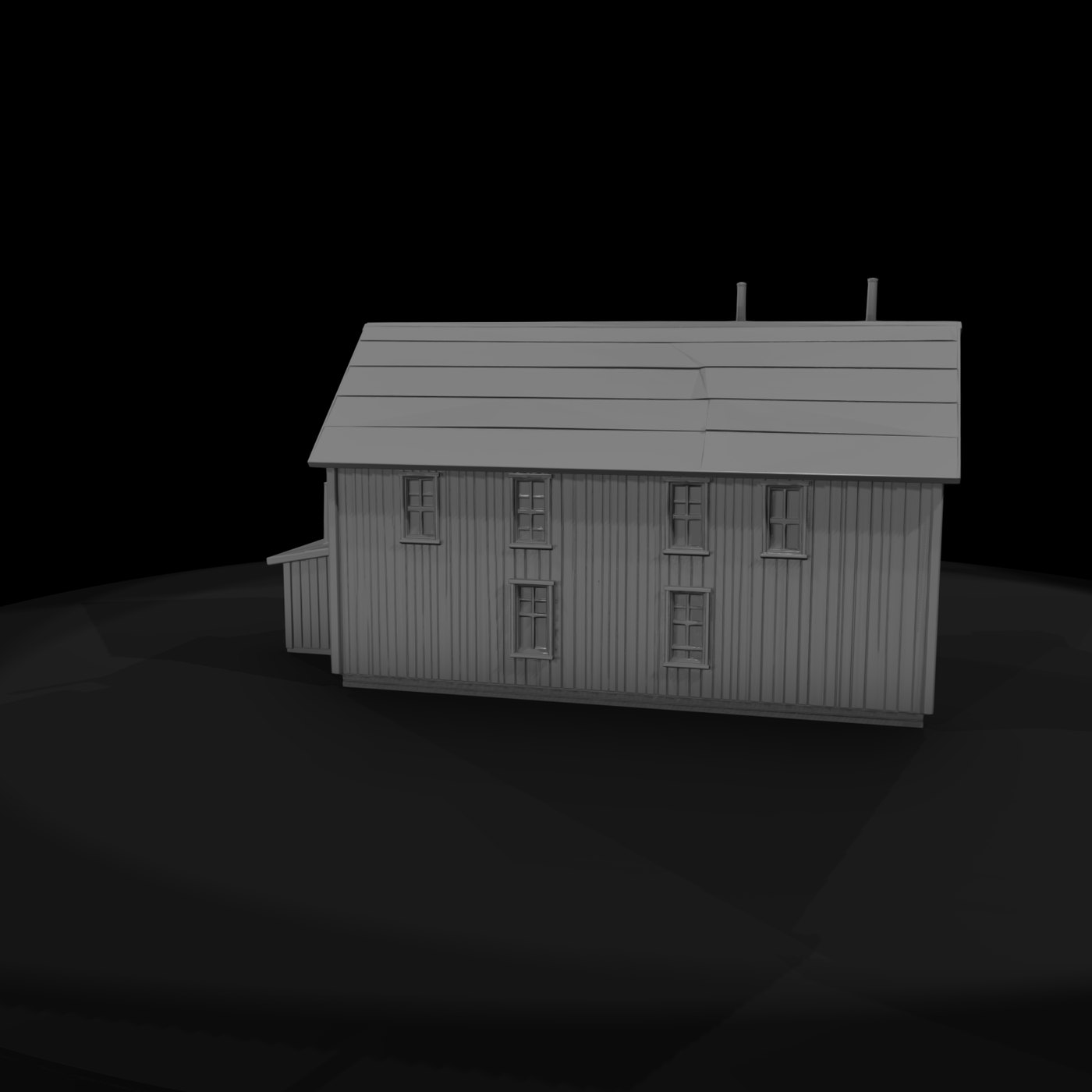 Small-Town Depot Building