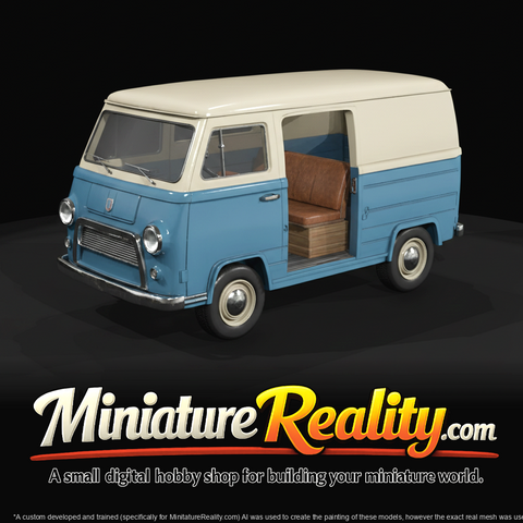panel/delivery van (miniature/toy-style model)
