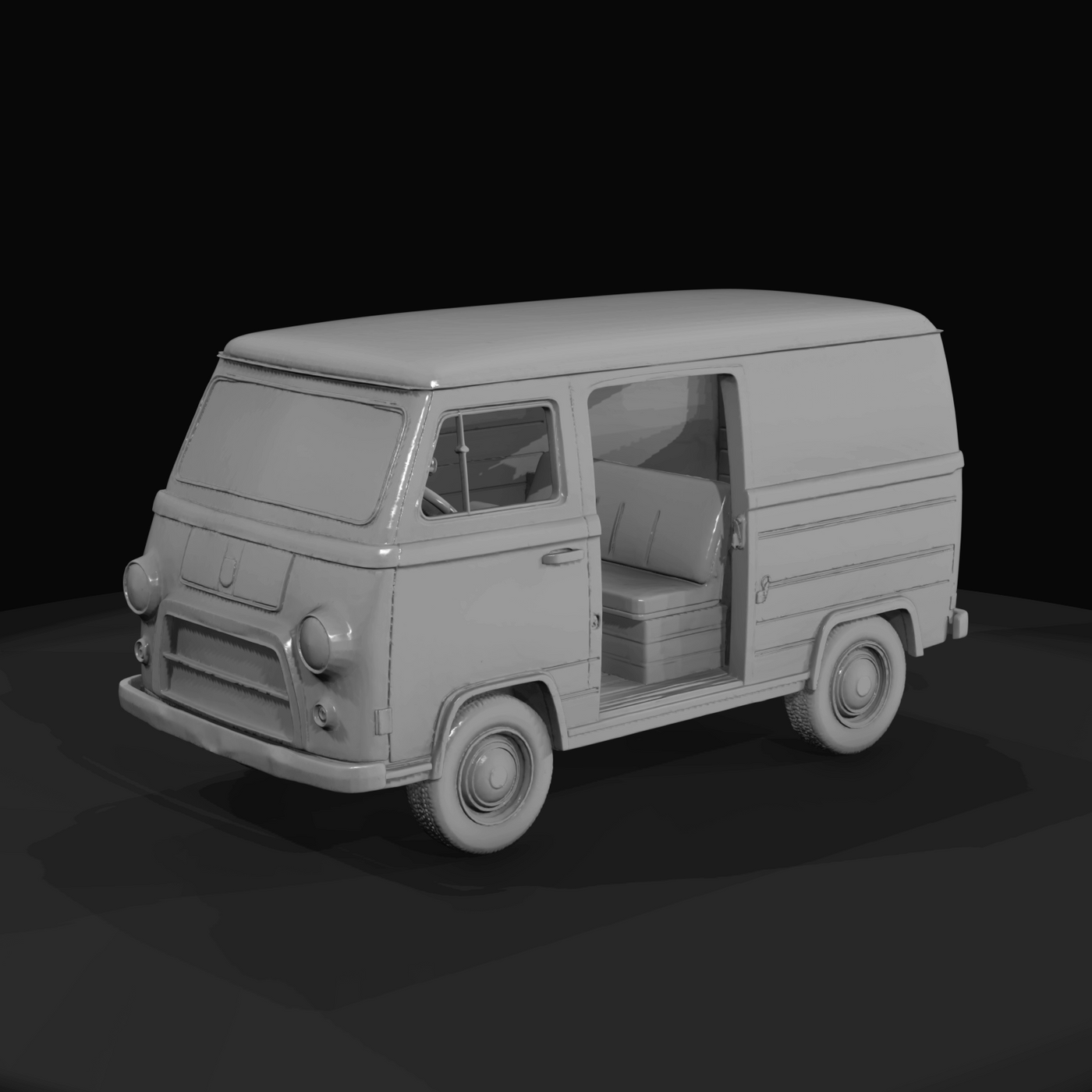 panel/delivery van (miniature/toy-style model)