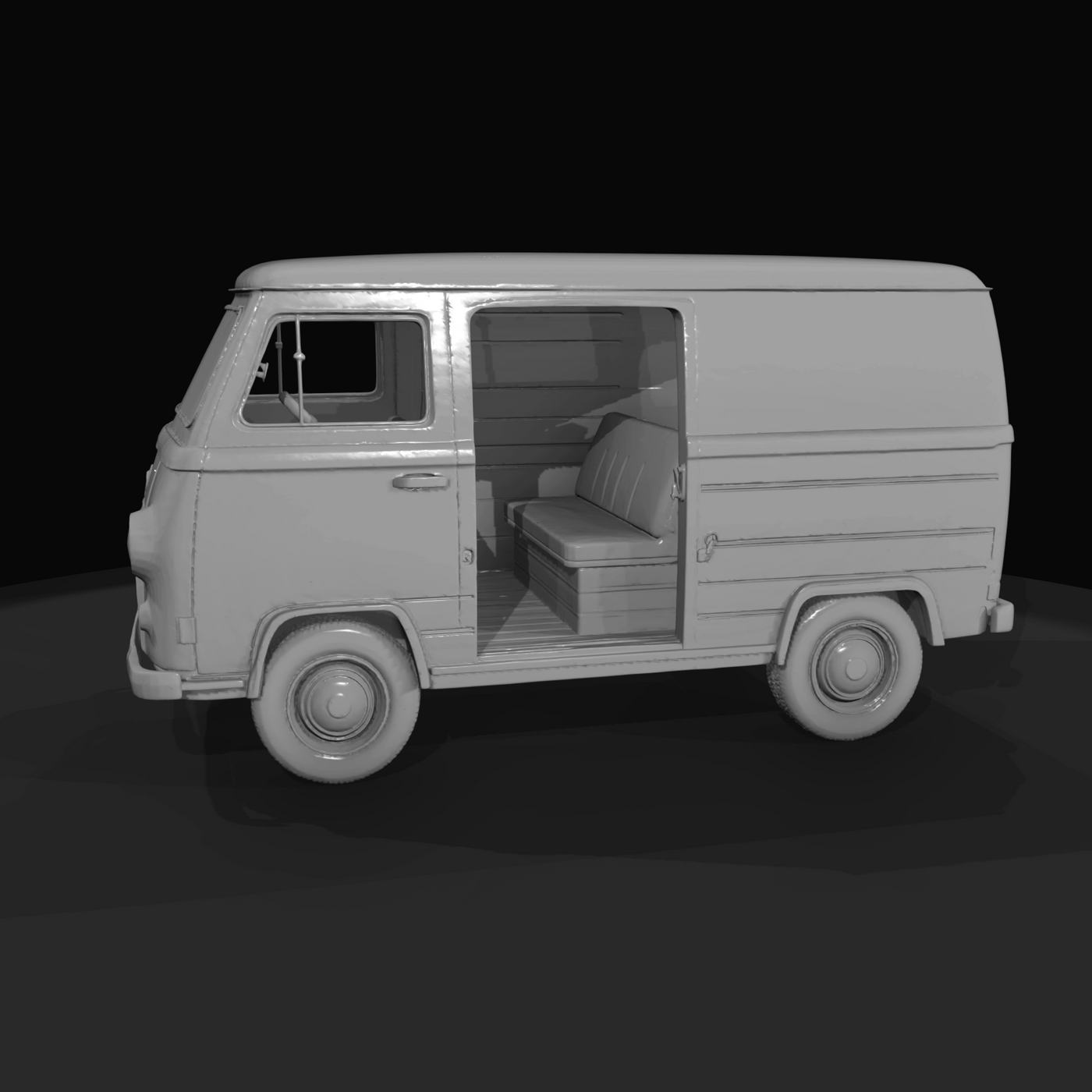 panel/delivery van (miniature/toy-style model)