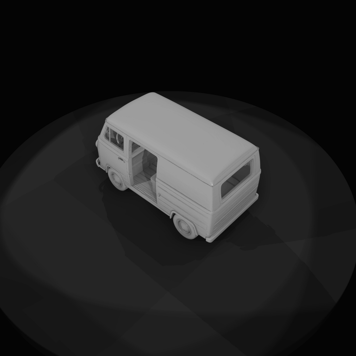 panel/delivery van (miniature/toy-style model)