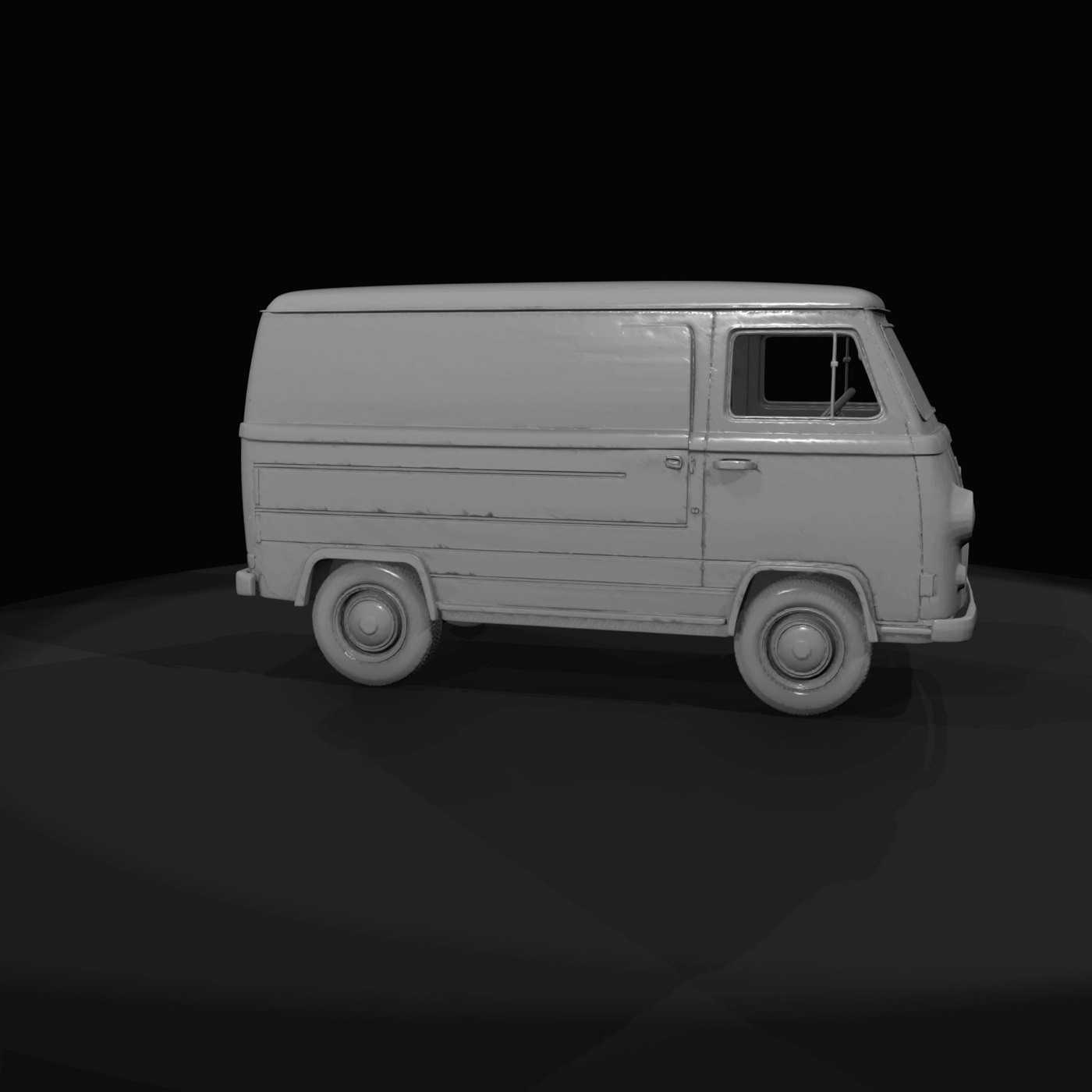panel/delivery van (miniature/toy-style model)