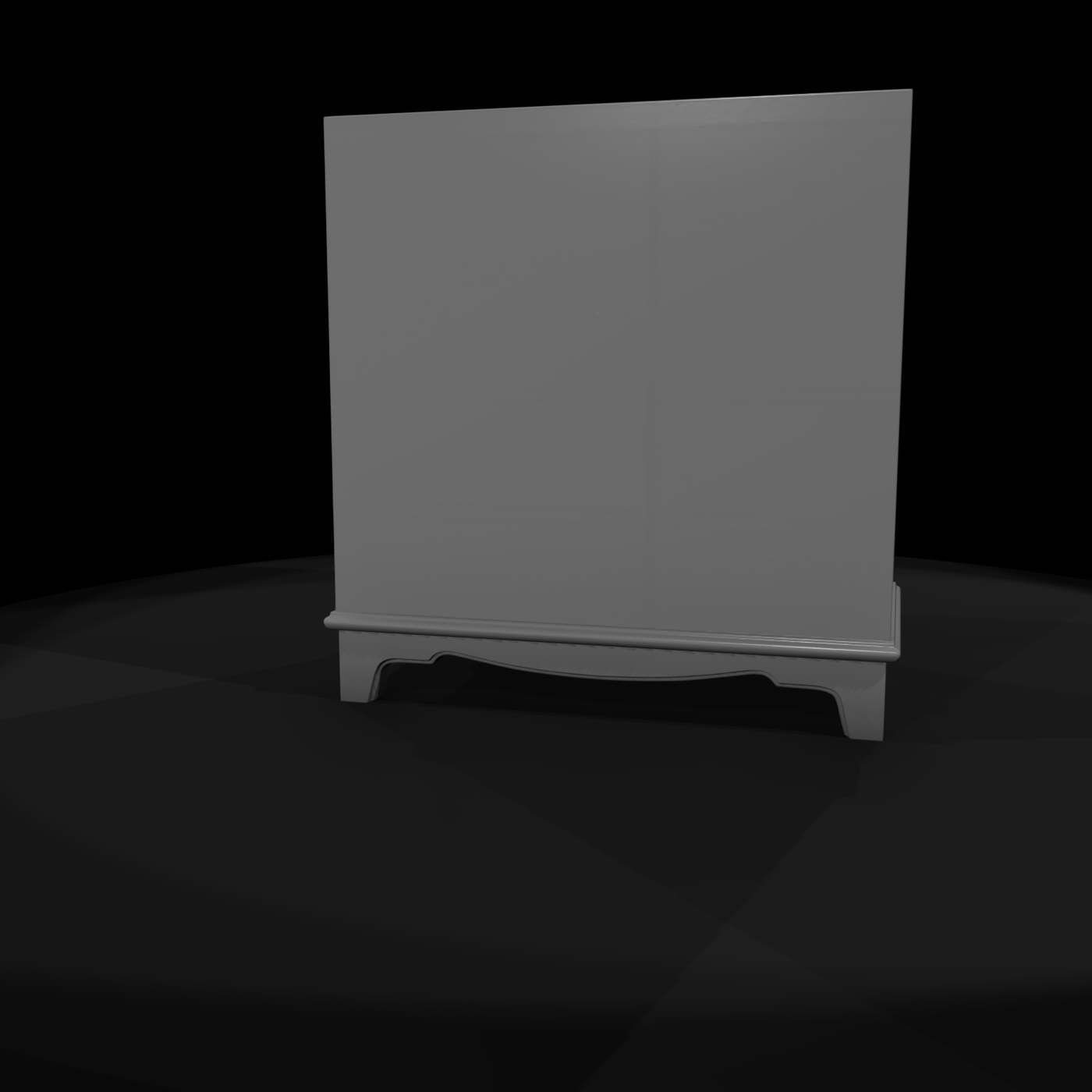 Mid‑Century Console TV Cabinet