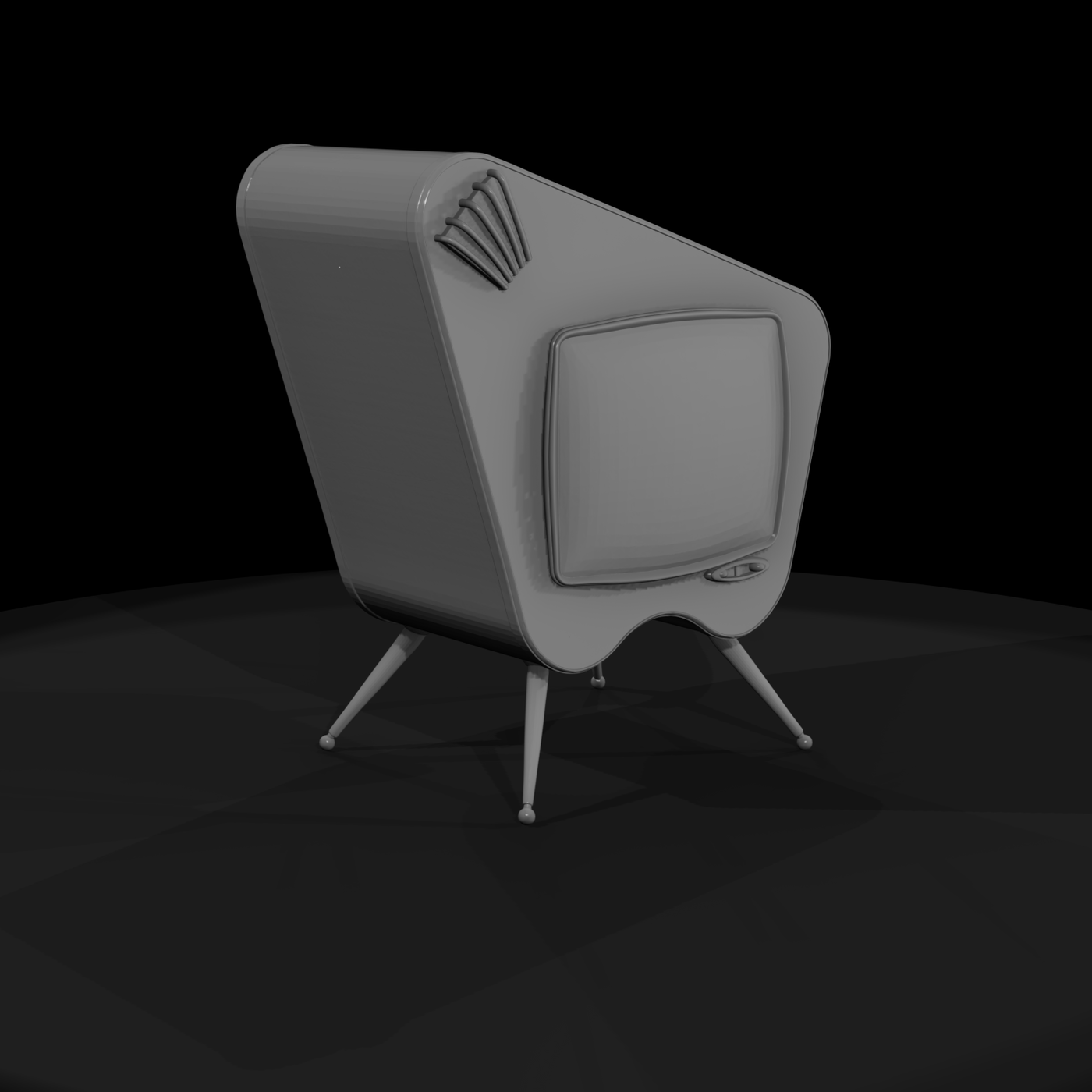 Mid-Century TV Cabinet